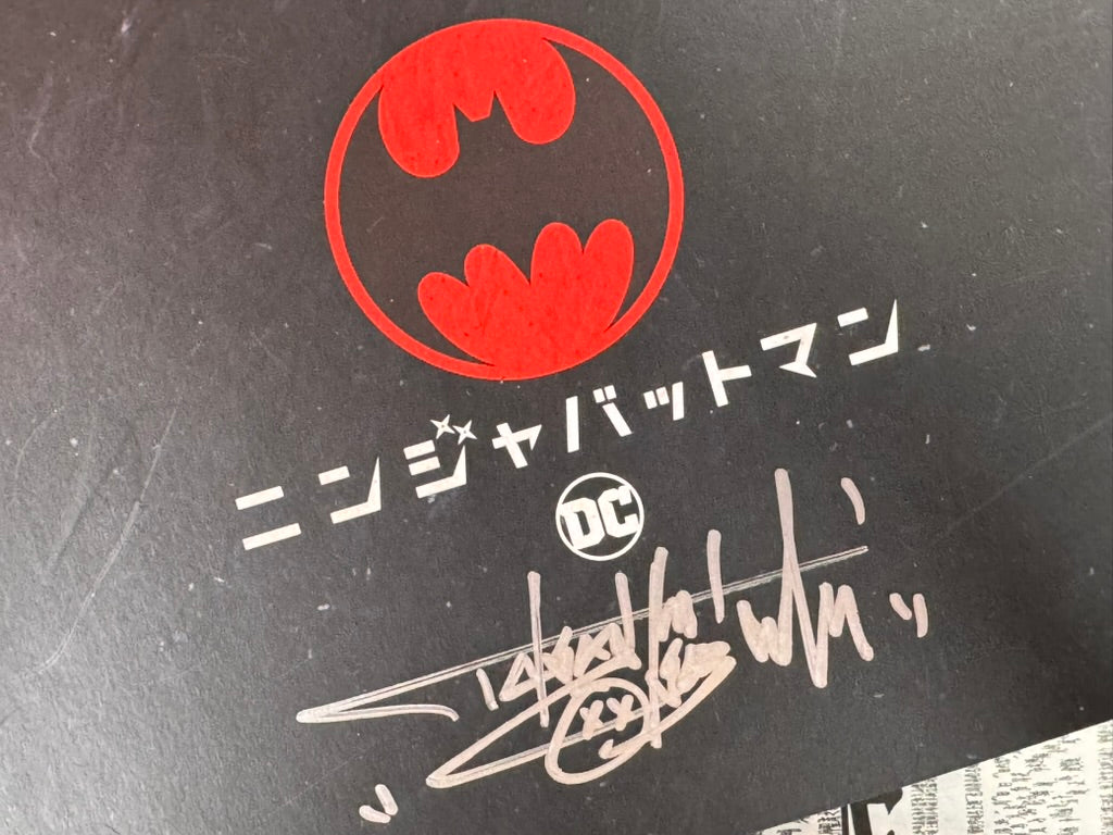 SIGNED Batman Ninja Movie Pamphlet by Takashi Okazaki (2018)-thumbmail-2