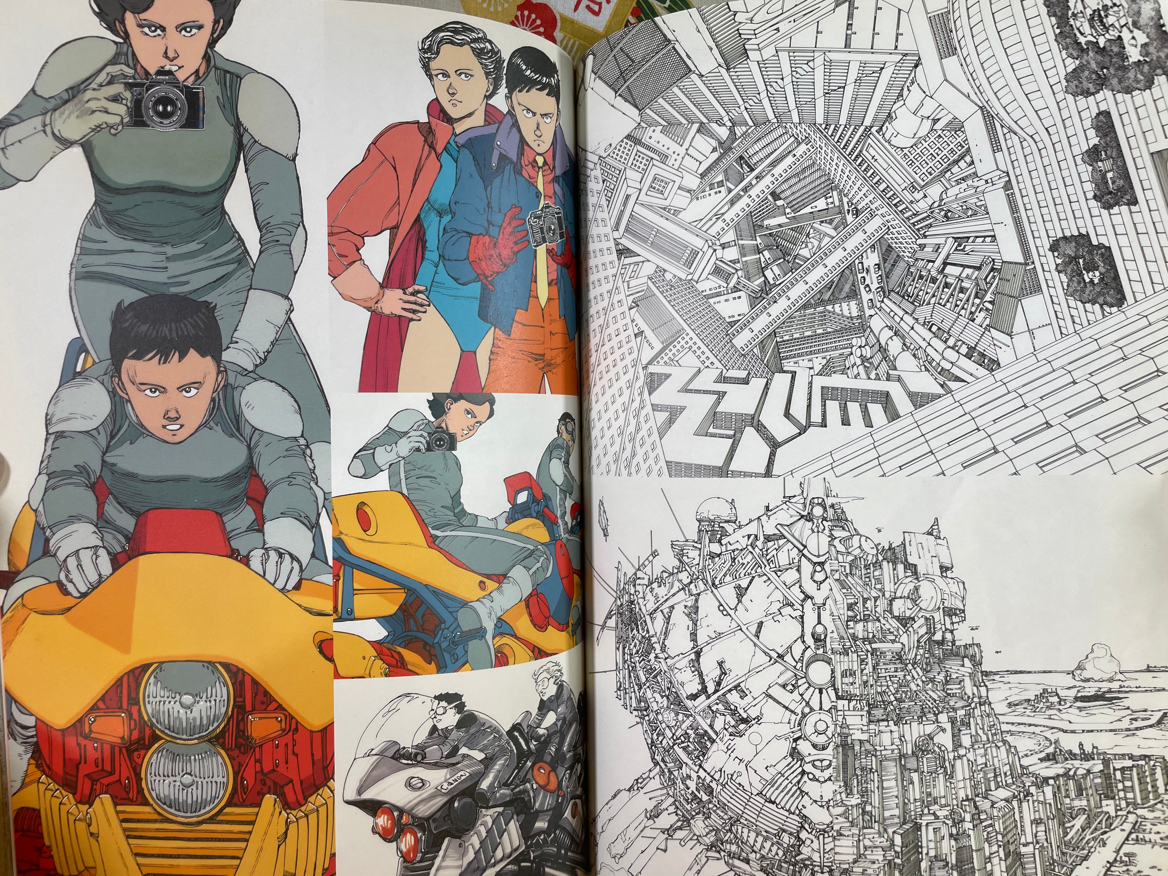 Genga by Otomo Katsuhiro (2012)