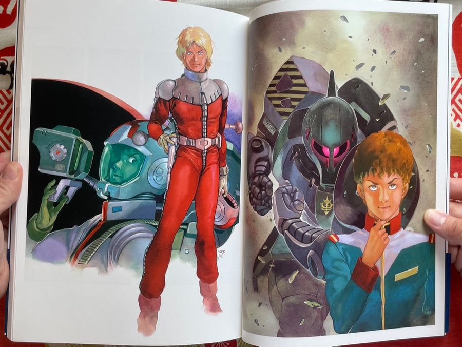 Cover Art Collection of Mobile Suit Gundam The Origin by Yoshikazu Yasuhiko (2009)