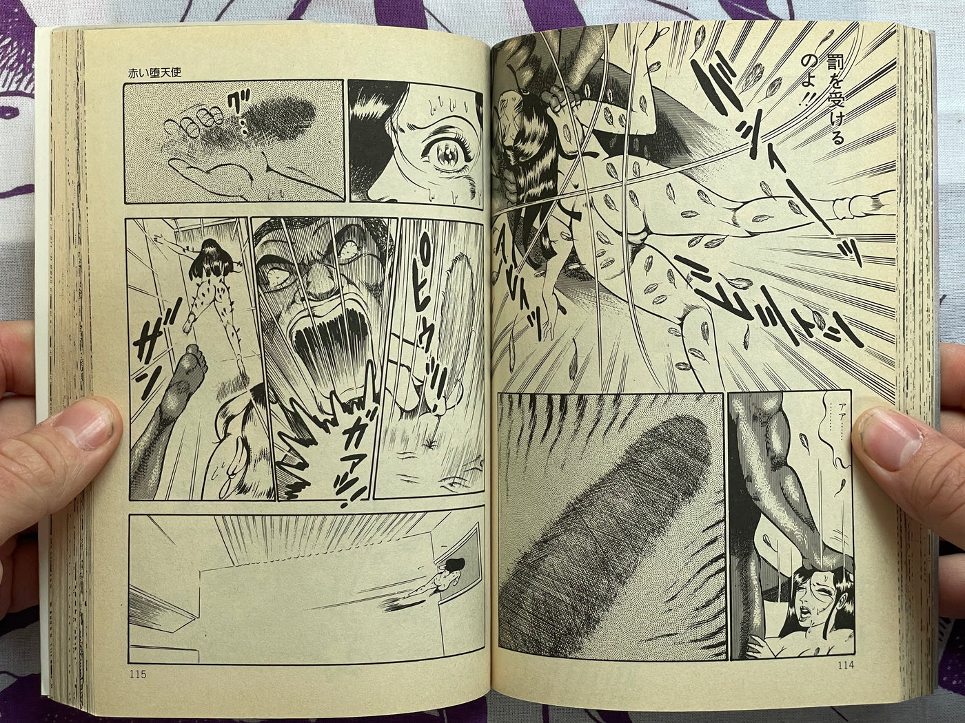 Red Fallen Angel by Dirty Matsumoto (1983) (1986 edition)