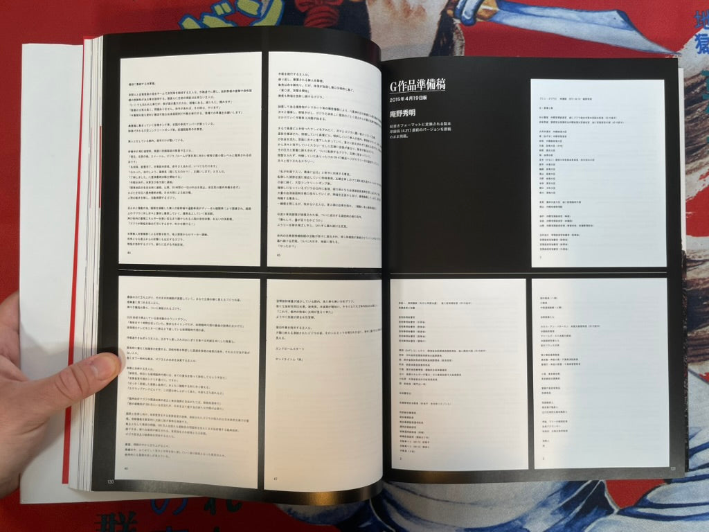 The Art of Shin Godzilla w/Script Book & 2 Posters by Toho (2016)