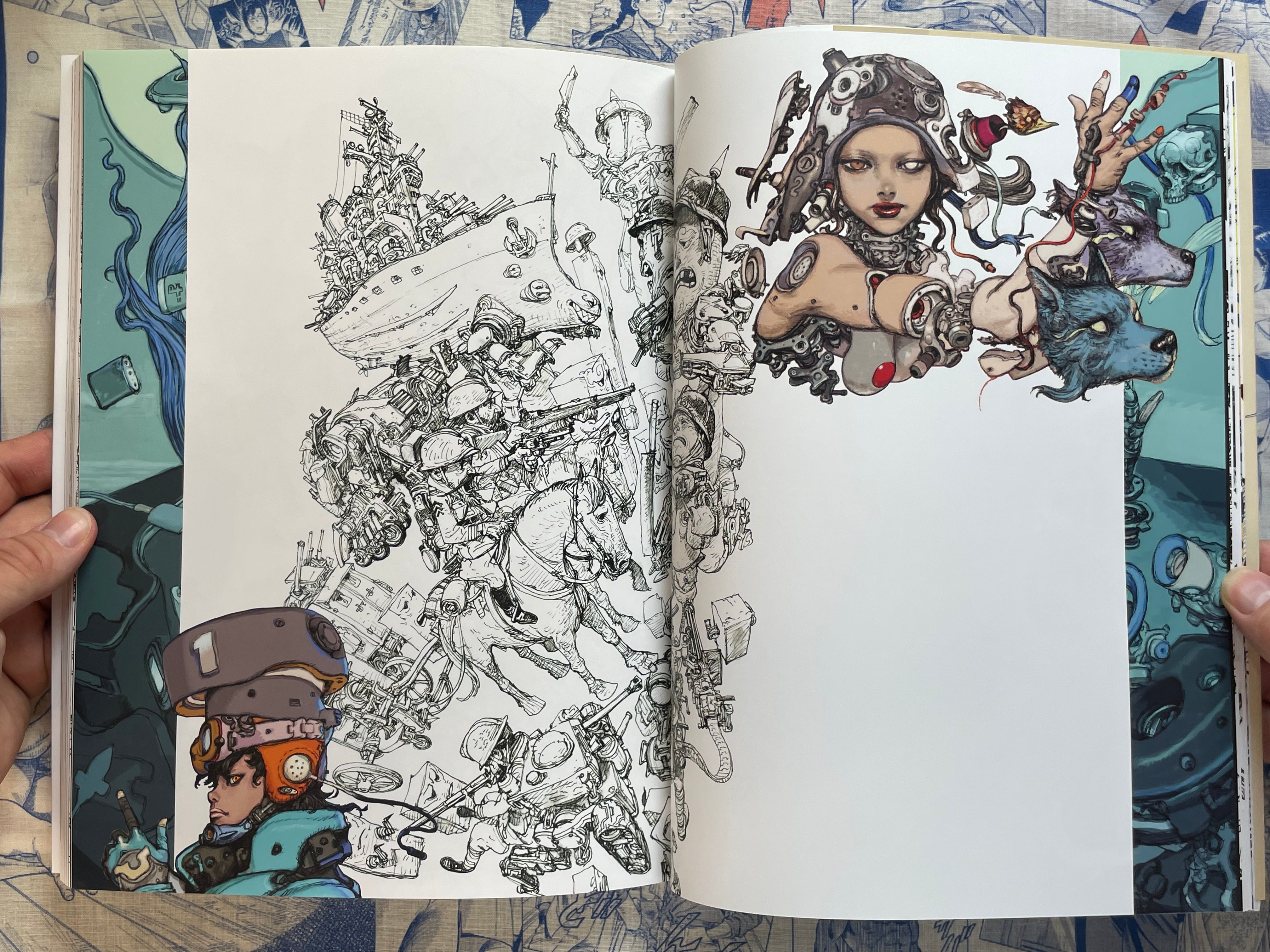 Terada Katsuya X Kim Jung Gi Illustration Collection (2017/2024 Edition)-thumbmail-9