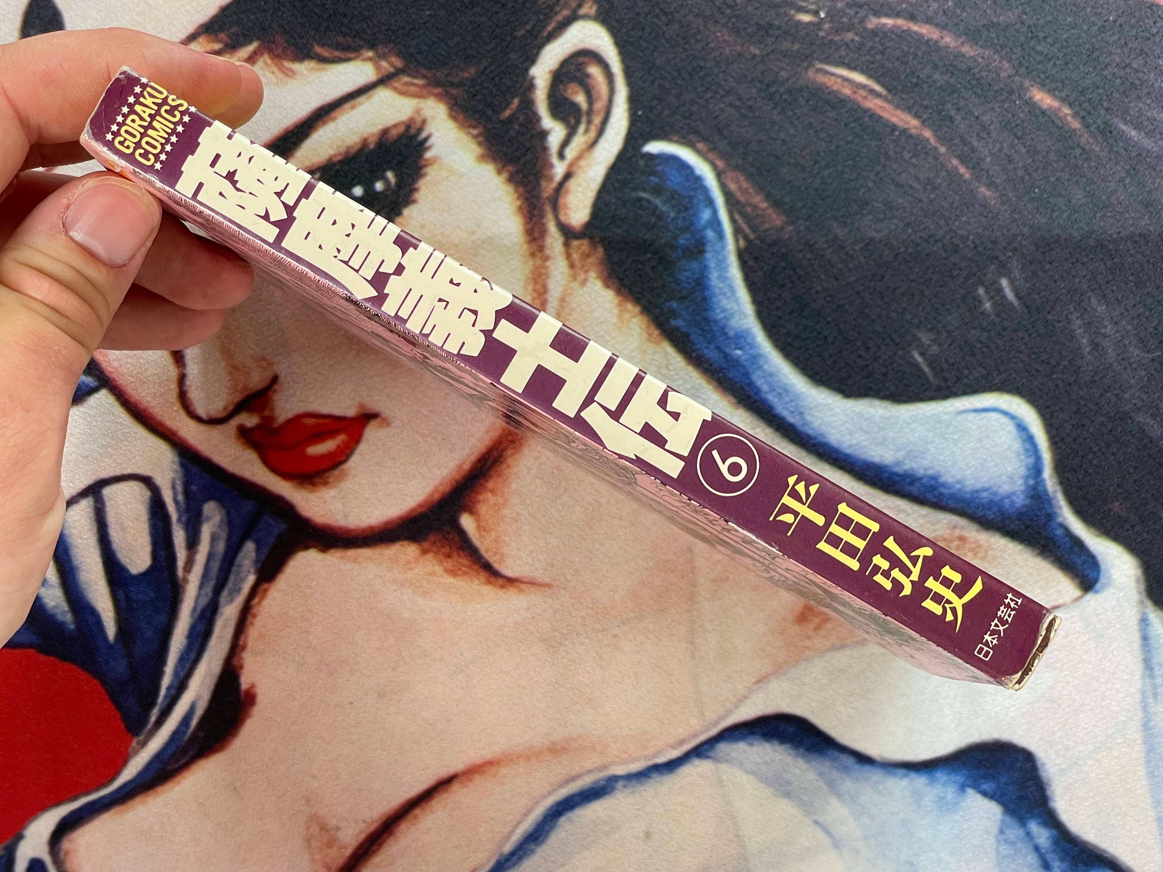 Satsuma Gishiden 6 - Goraku Comics Edition by Hirata Hiroshi (1982)-thumbmail-2