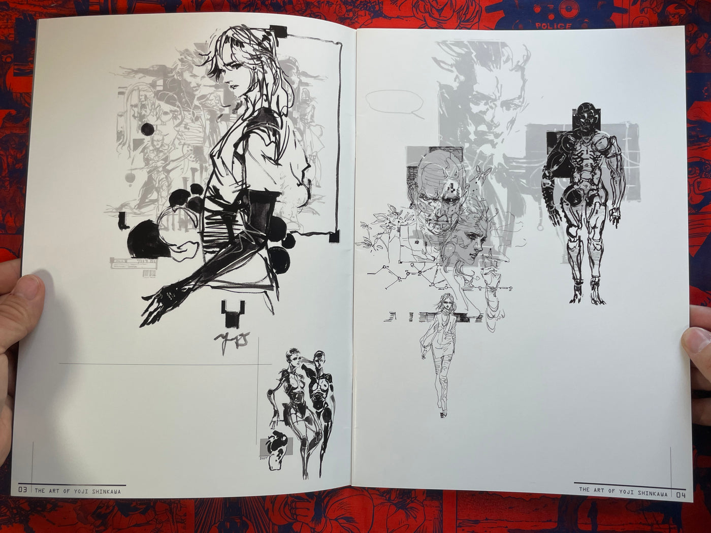 The Art of Yoji Shinkawa Sketch Book (2011)