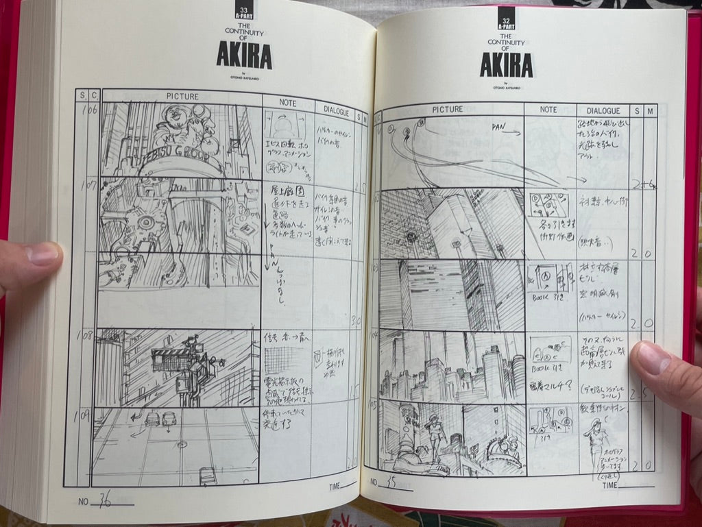 Otomo The Complete Works 21: Akira Animation Storyboards 1 by Katsuhiro Otomo (2022)