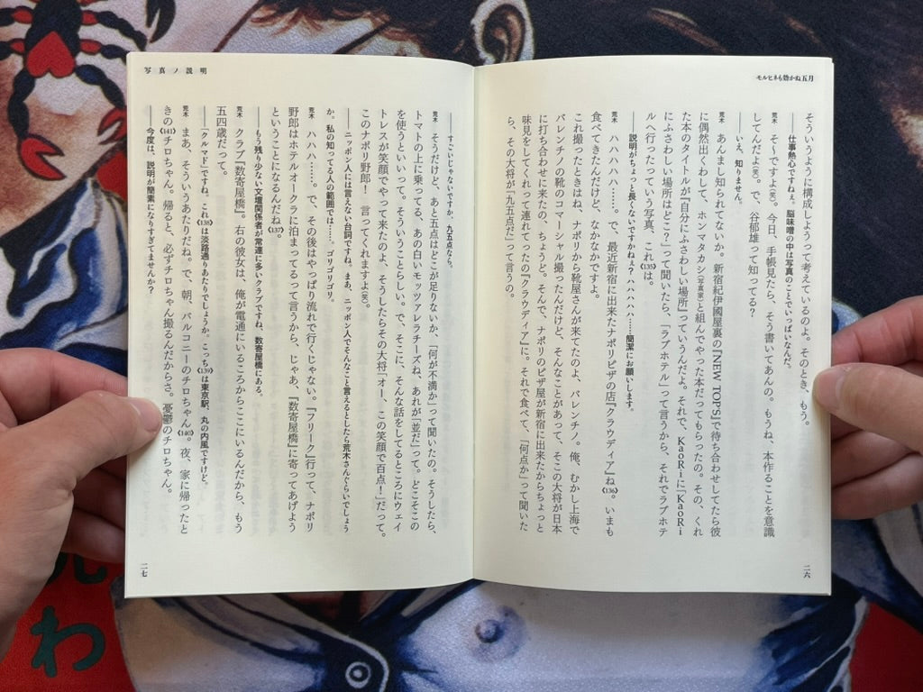Morphine Doesn't Work in May - Slipcover by Araki Nobuyoshi (2004)