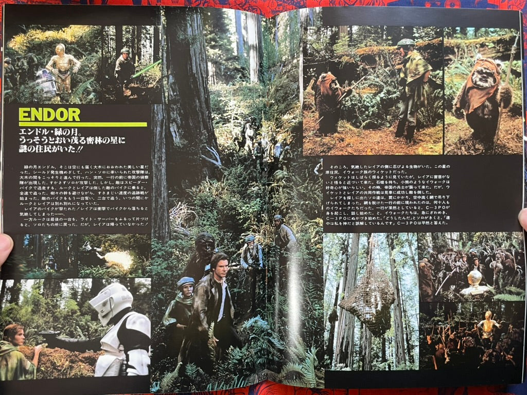 Star Wars Return of the Jedi Japanese Release Movie Pamphlet (1983)