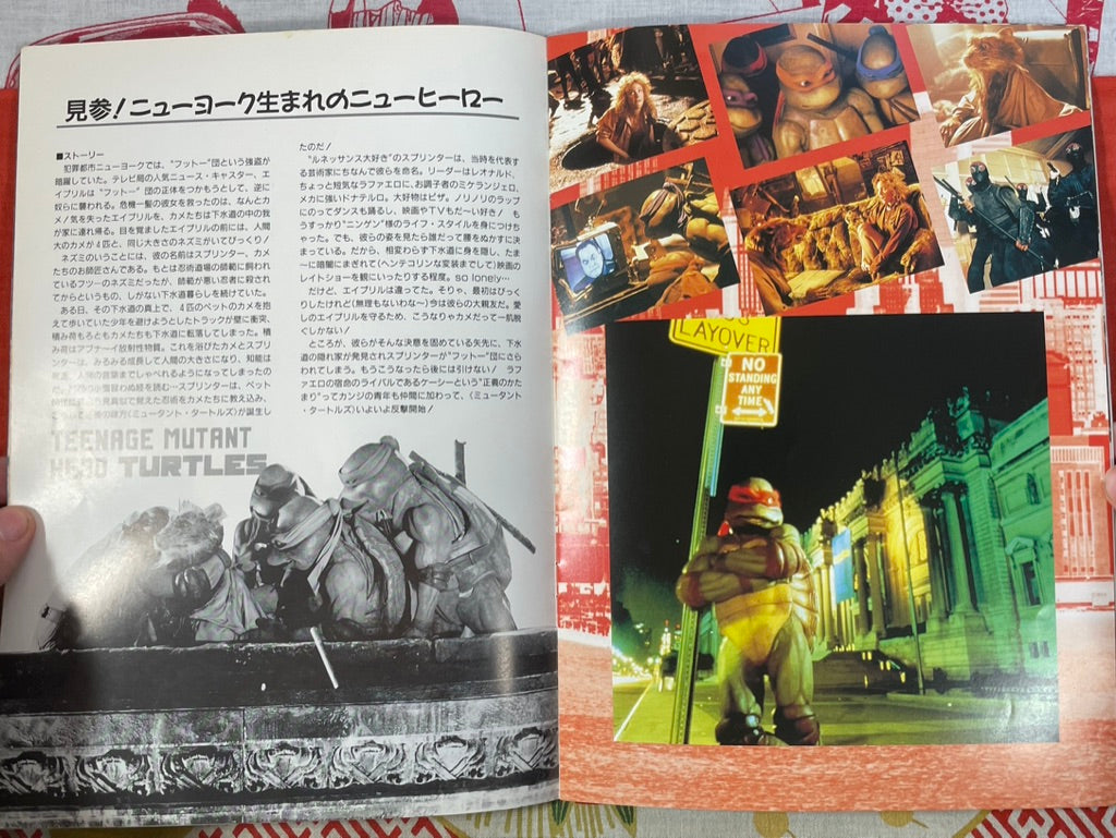 Movie Pamphlet: TMNT (1991)