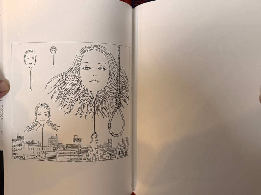 Junji Ito's 40th Anniversary Coloring Book Selection