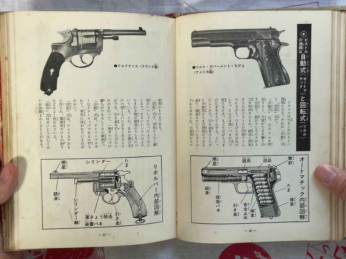 Handgun Pictorial - hardcover by Osanai Hiroshi (1967)