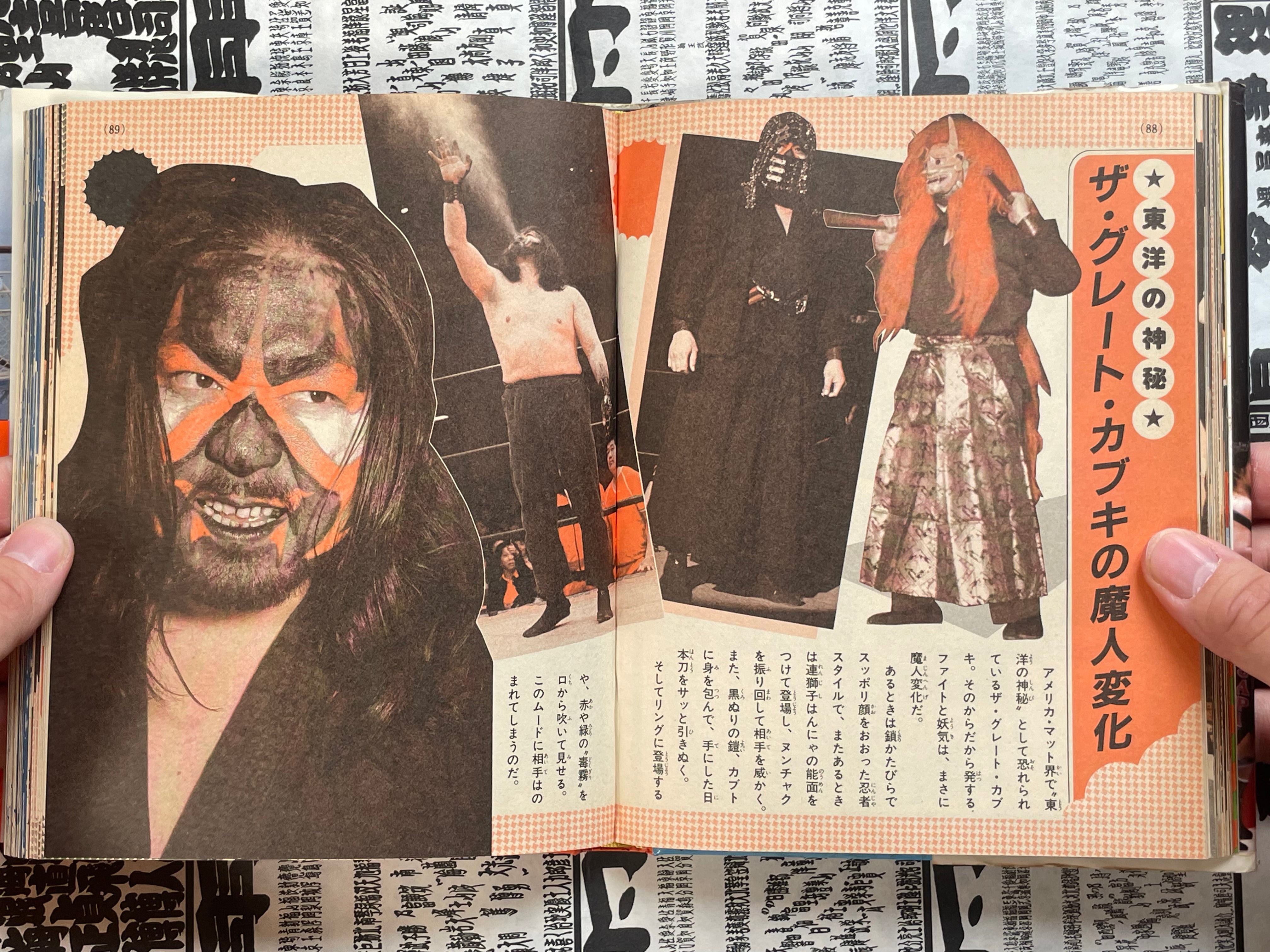 Let's Fight Pro Wrestling Picture Book by Shogakukan (1987)-thumbmail-13