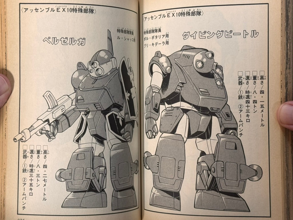 Armored Trooper Votoms Manga 1-2 Full Set by Minoru Nonaka (ST Edition/1999)-thumbmail-23