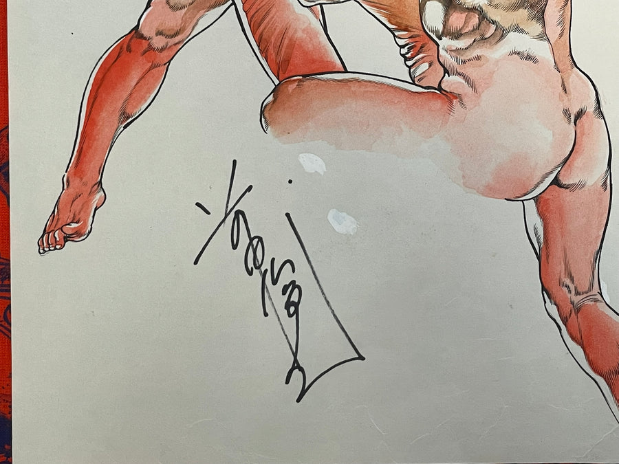 SIGNED Original Toshio Maeda Splash Page