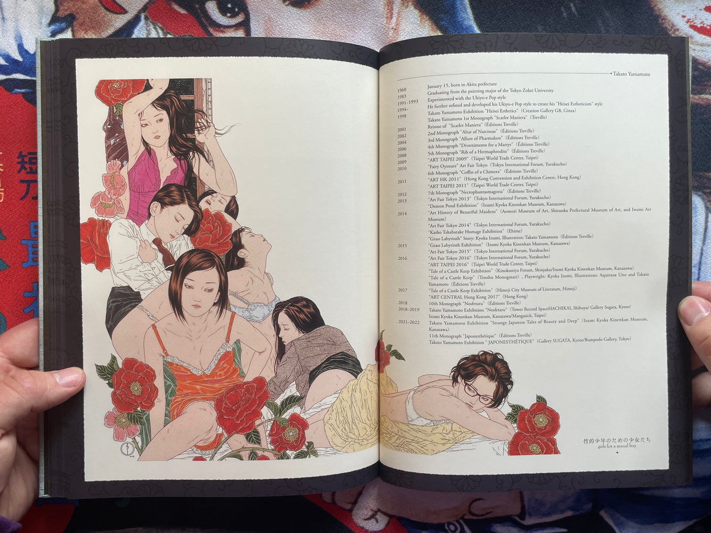 SIGNED Altar of Narcissus - Hardcover + Slipcover by Yamamoto Takato (2023)