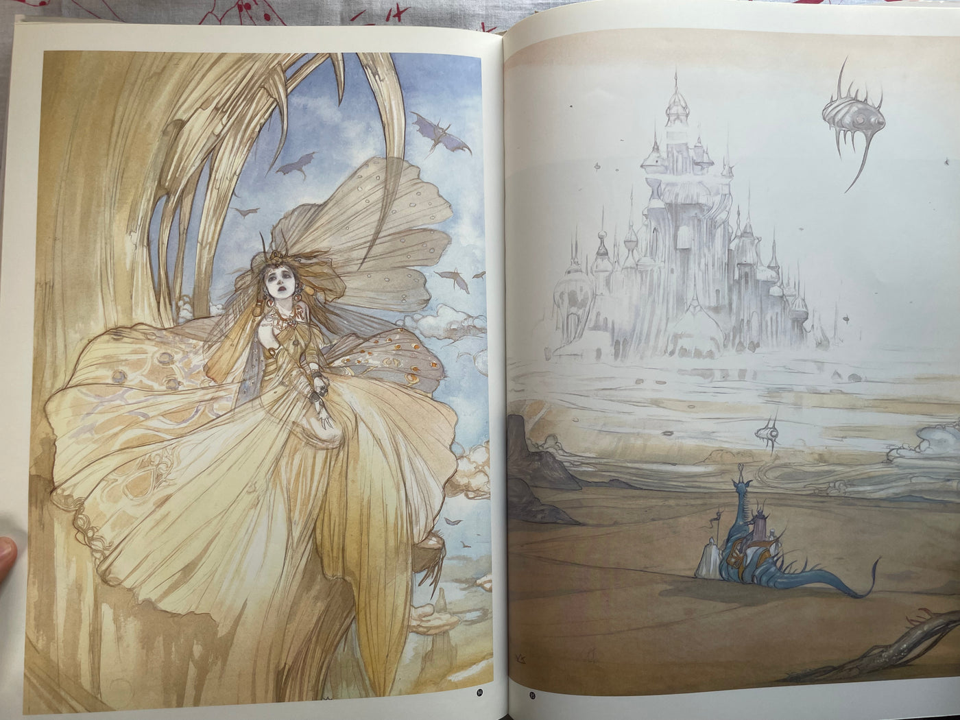 Dawn: The World of Final Fantasy by Yoshitaka Amano (1991)