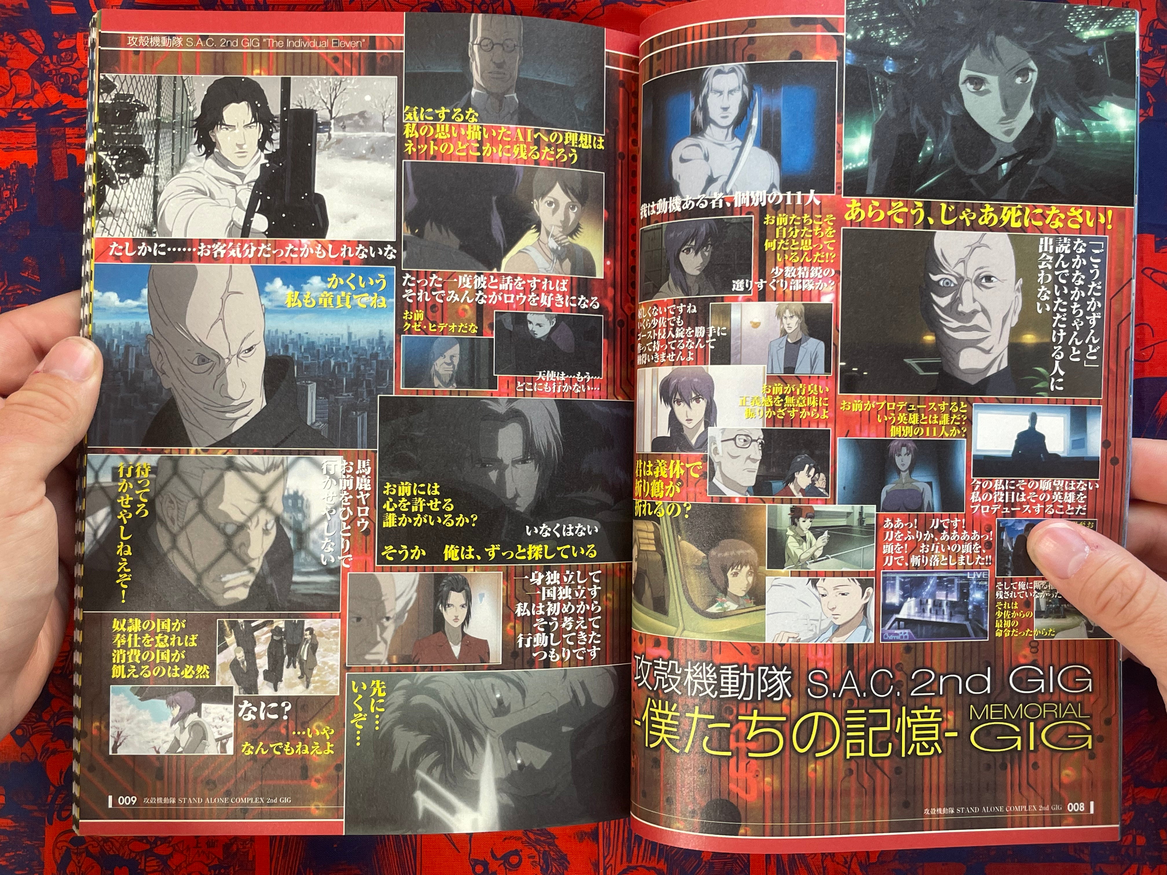 Our Favorite Ghost in the Shell: All Character Analysis Chapter by Takarajima Publishing (2007)