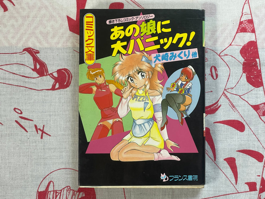 Big Panic Over That Girl! - bunko size by Kenzaki Mikuri et al (1991)