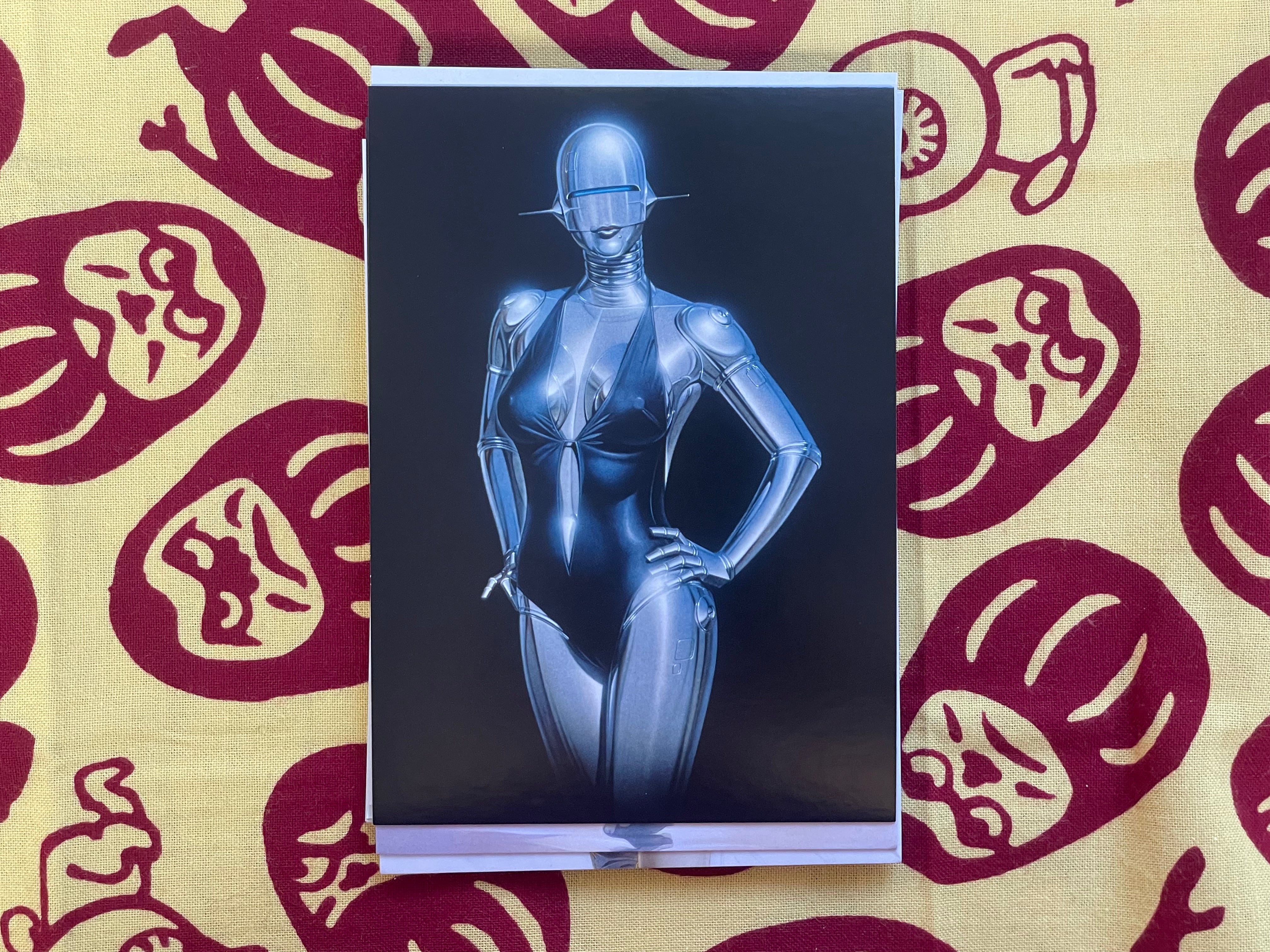 SIGNED Sorayama Hajime Postcard Set