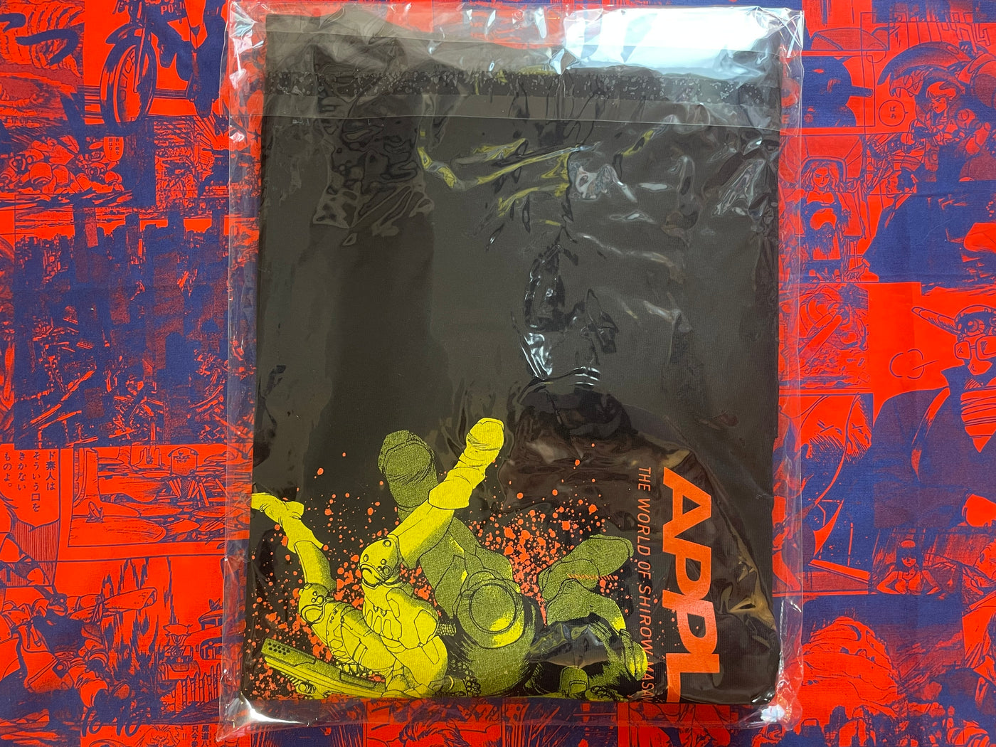Shirow Masamune Exhibition x MEQRI Collab Deunan & Briareos T-shirt (Black) - XL