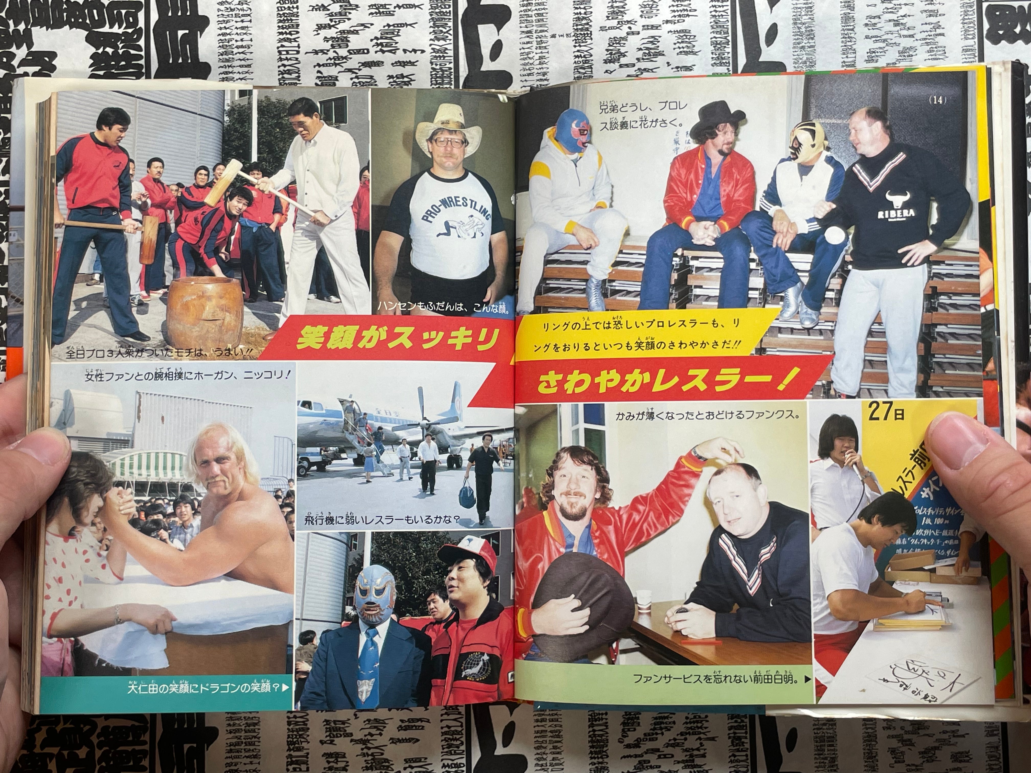 Let's Fight Pro Wrestling Picture Book by Shogakukan (1987)-thumbmail-5