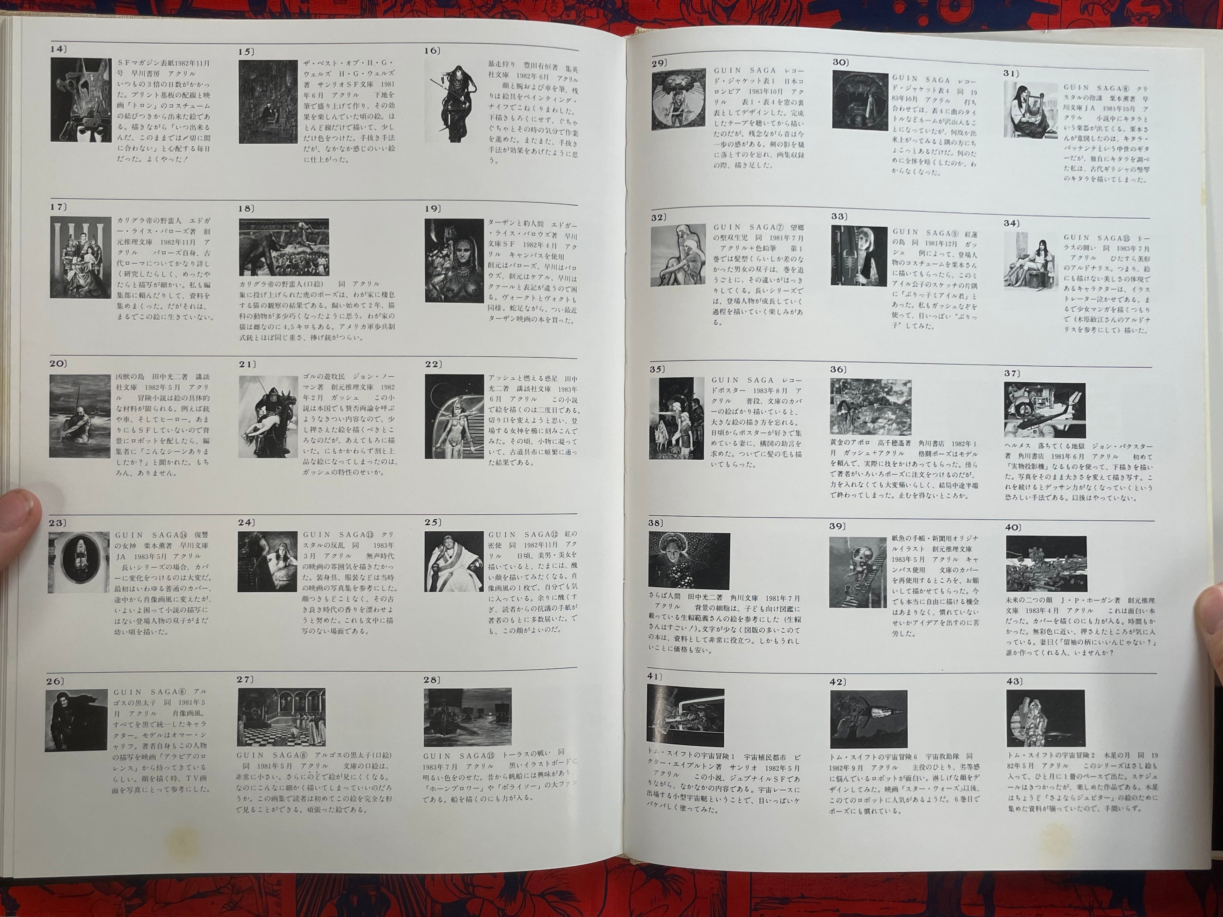 Naoyuki Katoh SF Illustrations II (1983) - Hardcover