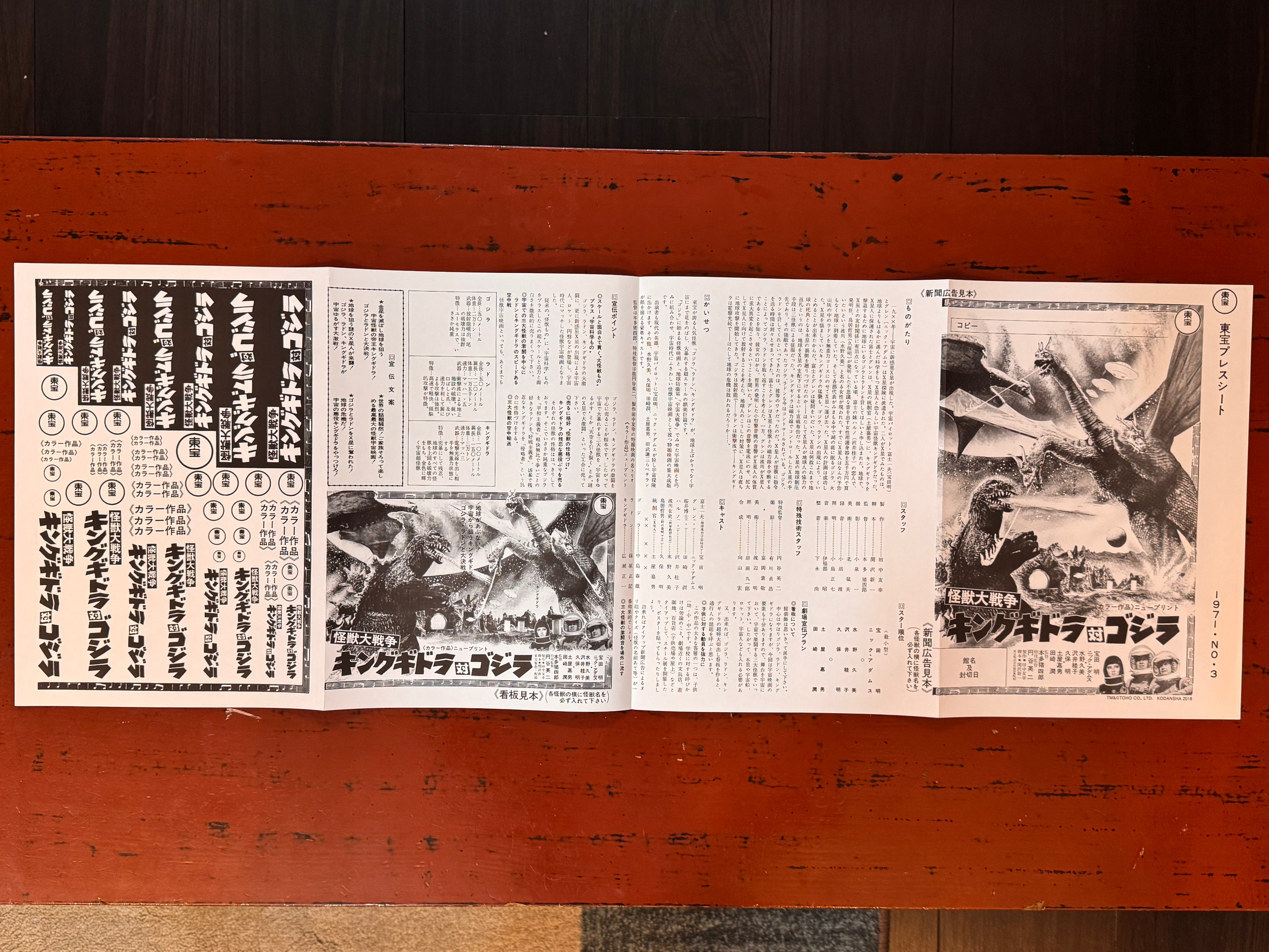 King Ghidorah vs. Godzilla - Movie Promo Set by Toho Champion Festival-thumbmail-3
