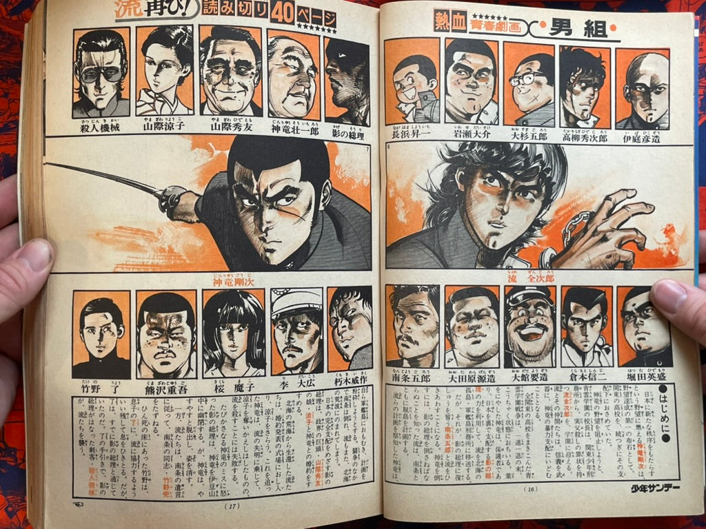 Weekly Shonen Sunday Vol. 21 - Otoko Gumi (5/1977) ^