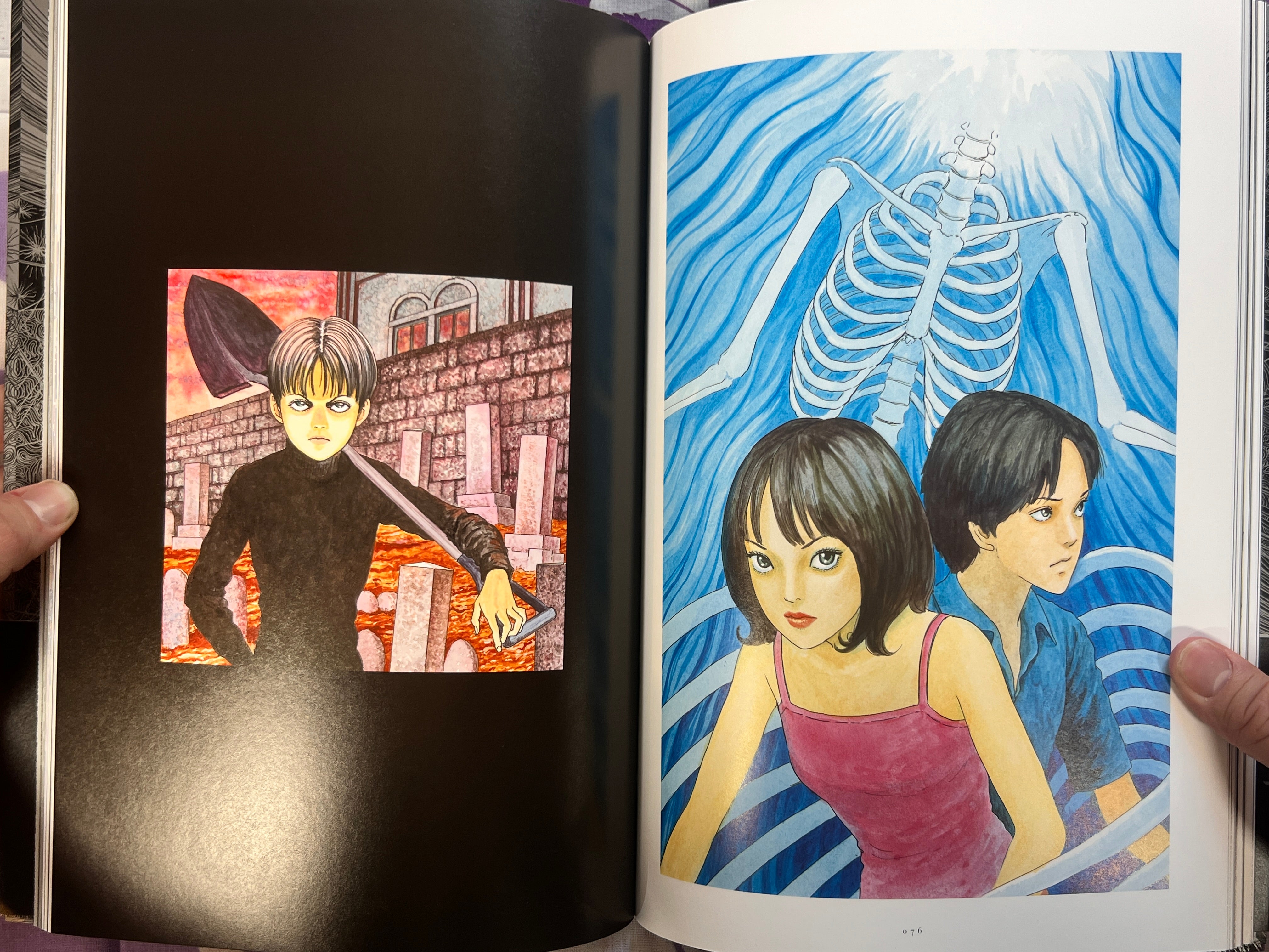 Deformed World: Junji Ito Original Artworks Collection 1987-2019 (2019) (2023 printing)