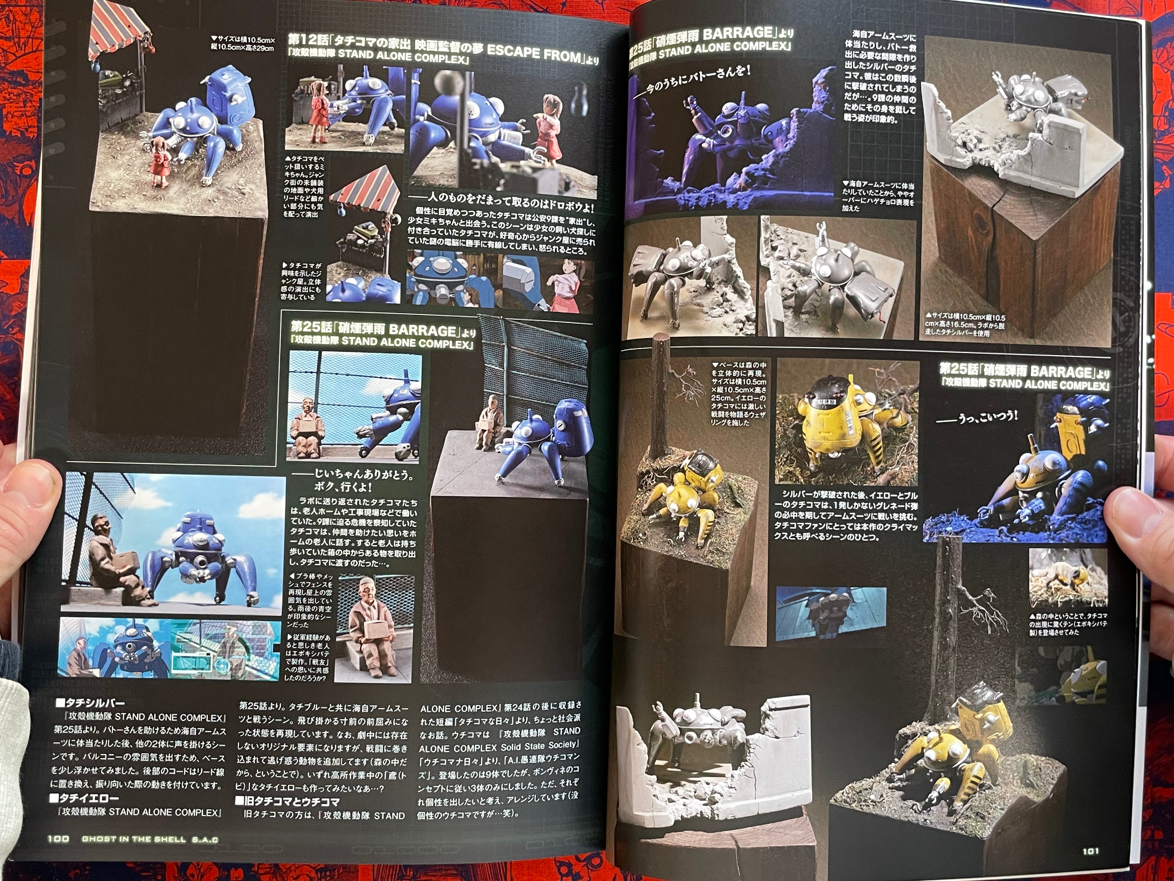 Mechanic Model Collection Ghost in the Shell ARISE / Stand Alone Complex by Hobby Japan Mook (2015)