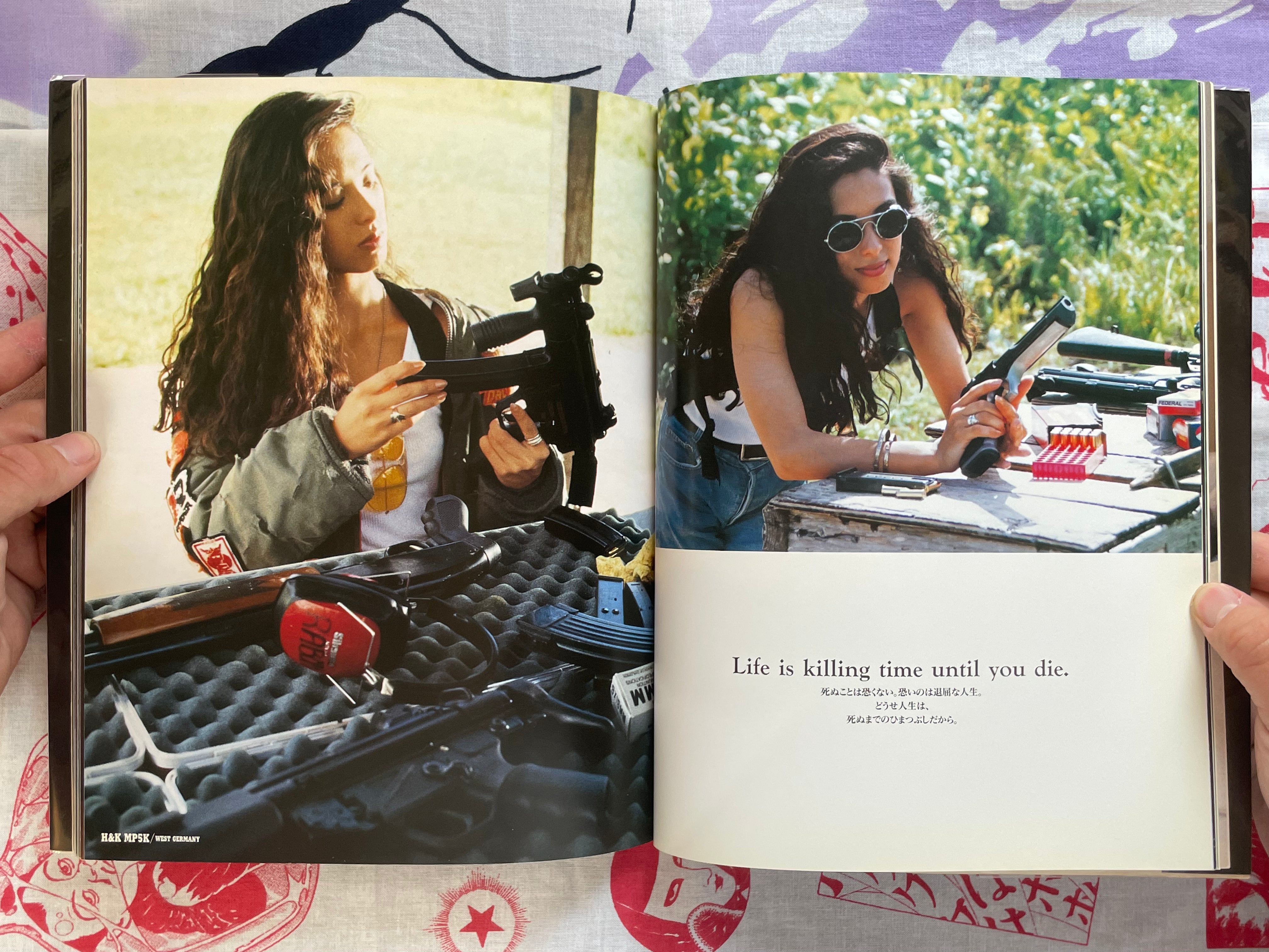 Killer: Guns & Venus ft. Mie Yoshida, Photos by Binbun Furusawa (1992)