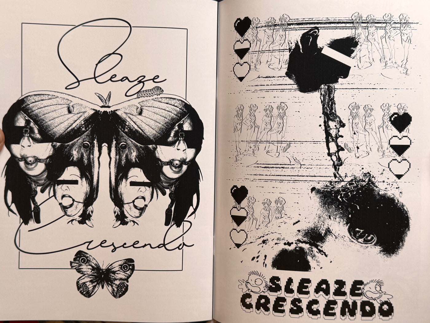 Sleaze Crescendo Issue One w/ Limited Poster & Sticker