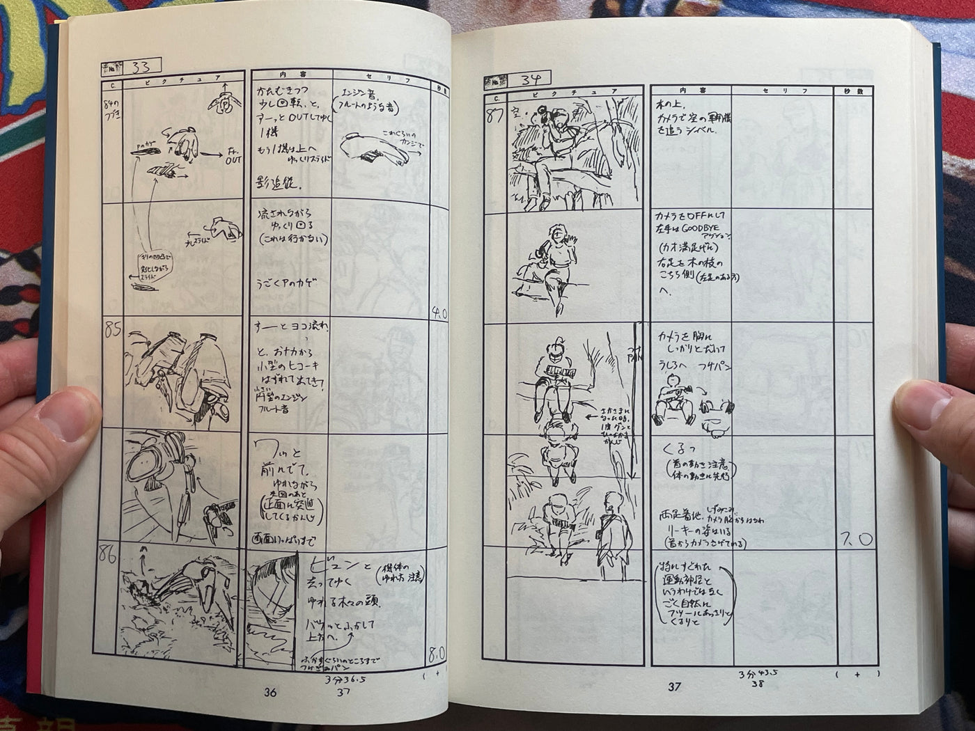 Black Magic M-66 Storyboards by Shirow Masamune (1992)