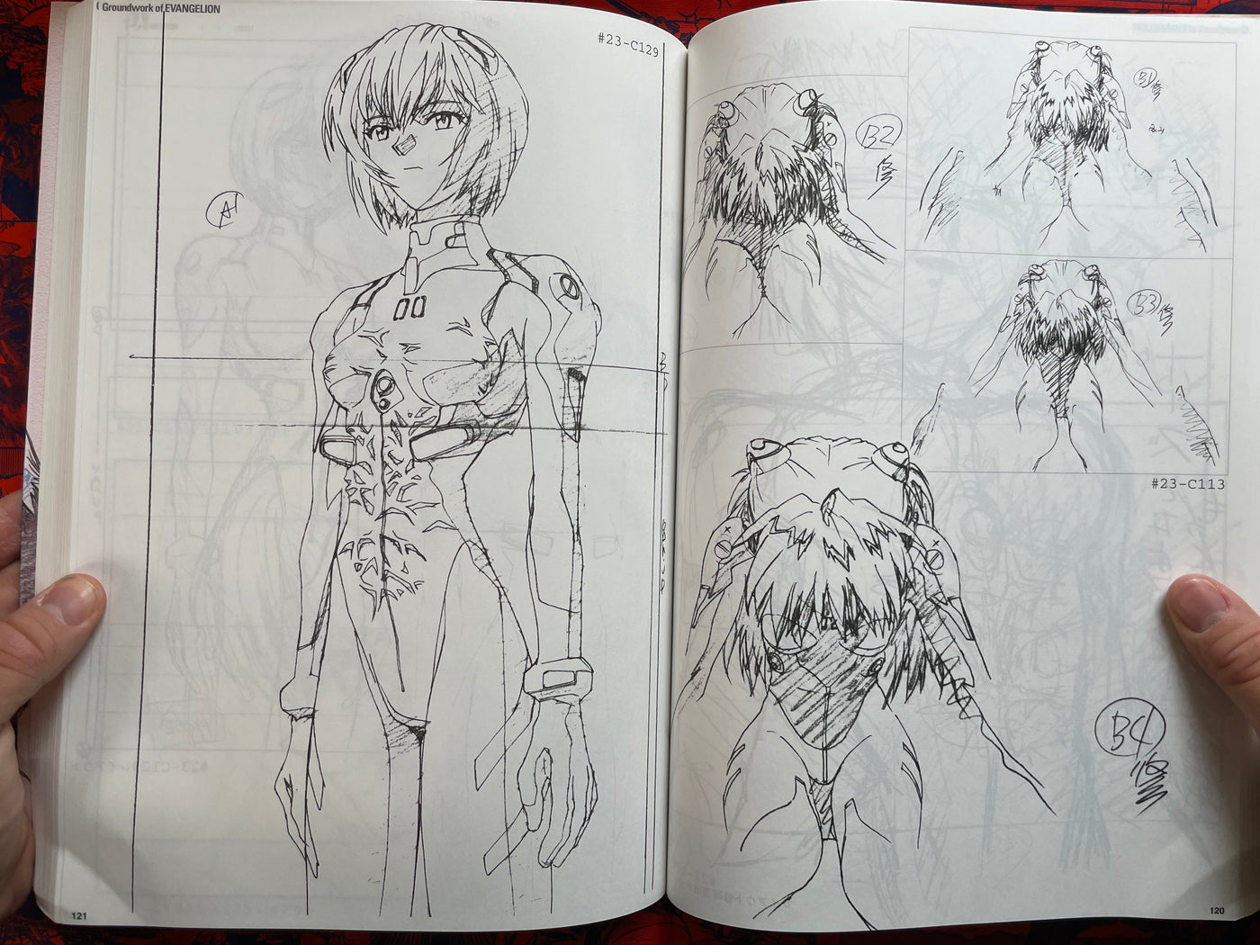 Groundwork of Evangelion 3 by Hideaki Anno (2001)