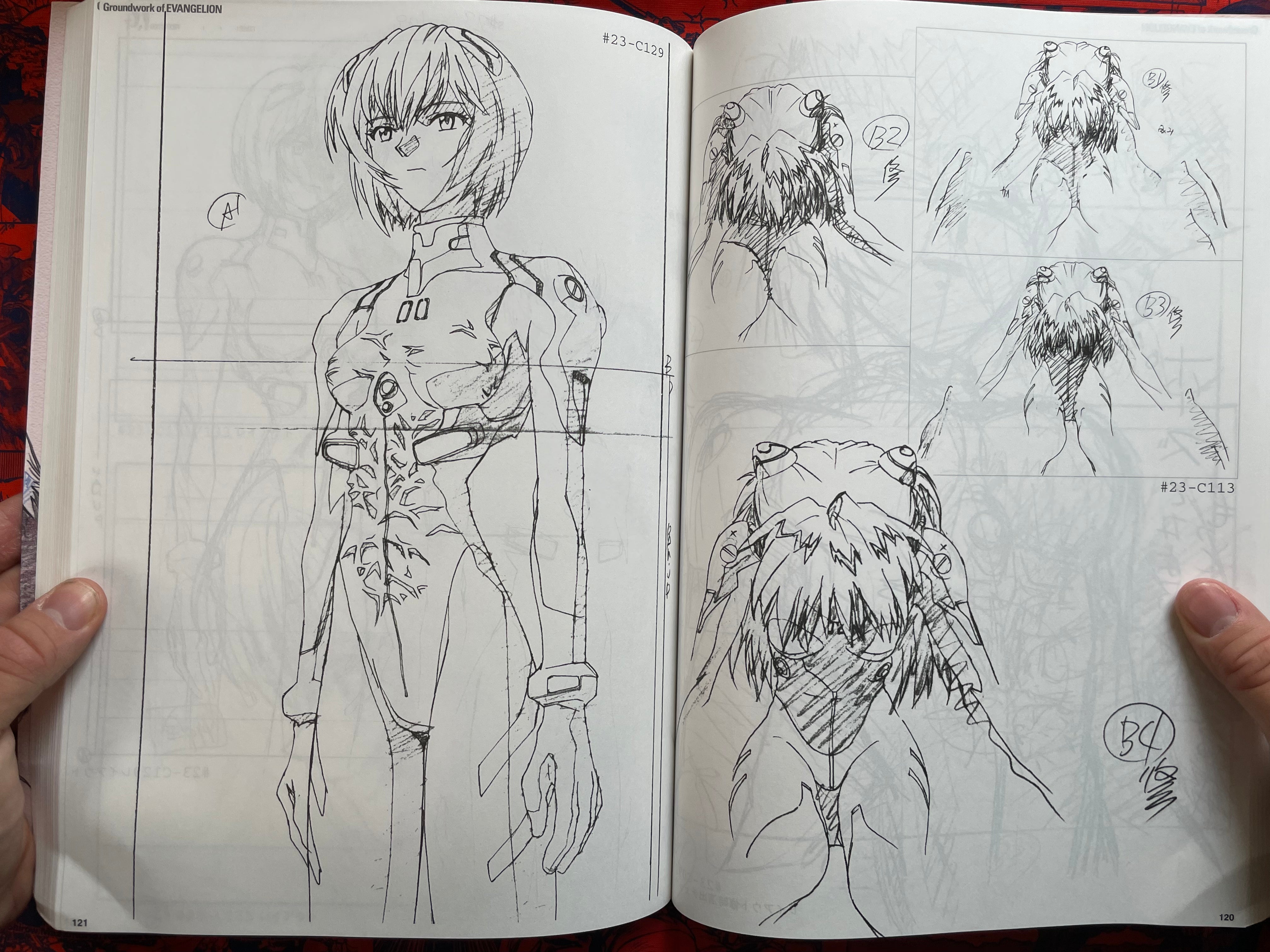 Groundwork of Evangelion 3 by Hideaki Anno (2001)