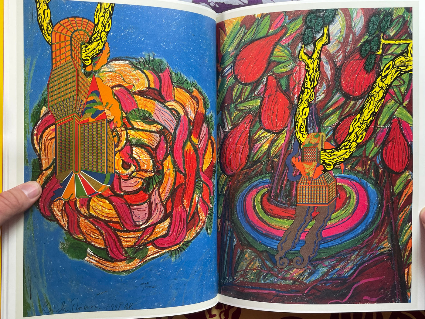 Blessing of the Forest by Keiichi Tanaami (1991)