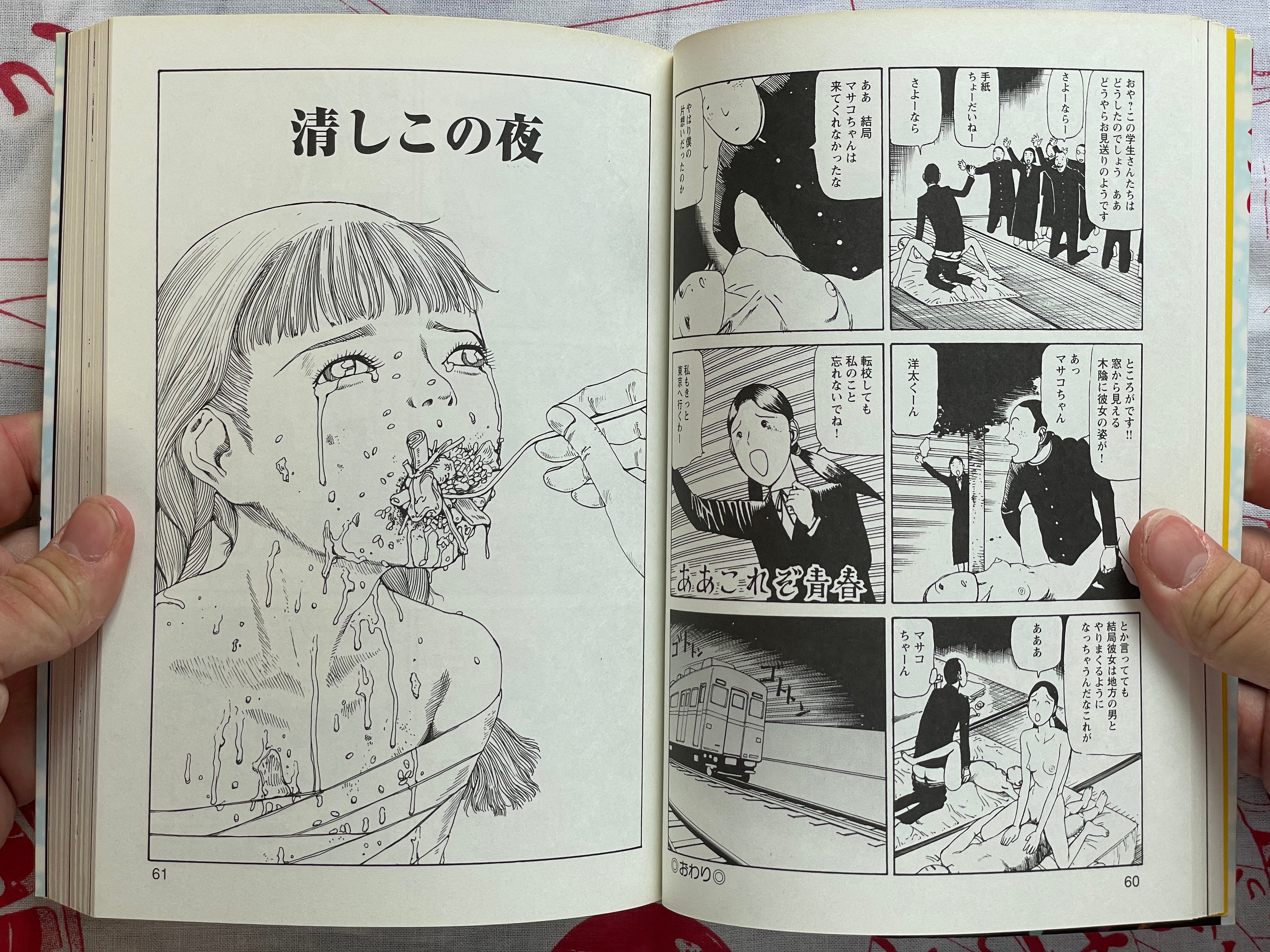 SIGNED Ana, Moji, Ketsueki Nado Ga Arawareru Manga by Shintaro Kago (2008)
