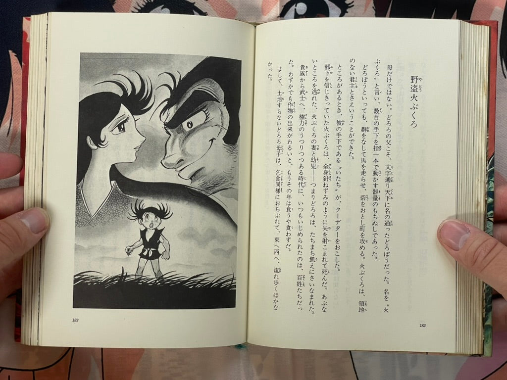 Dororo (Illustrated Novel) - Slipcover + Hardcover by Tezuka Osamu (1969)-thumbmail-12