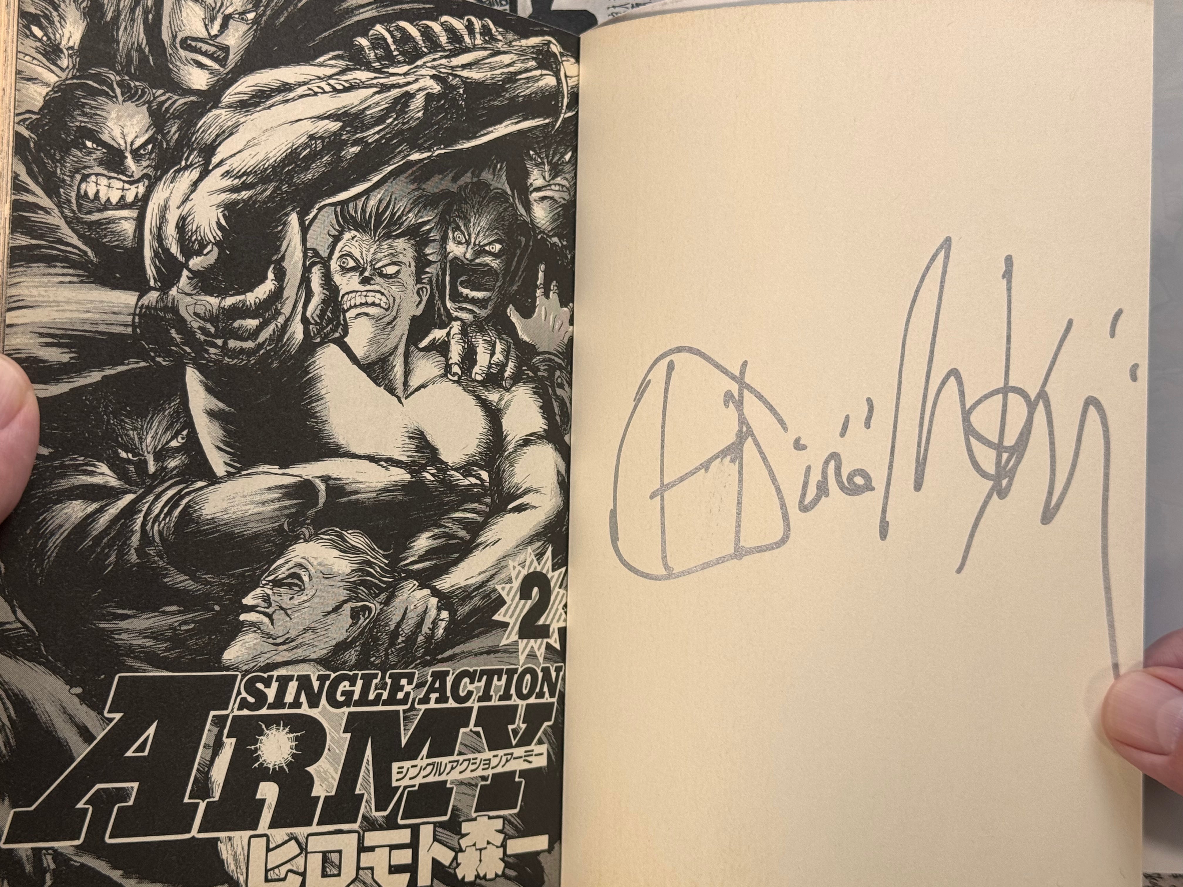 SIGNED Candy Samurai Wars! 1-2 Full Set by Hiromoto Shinichi (2016)