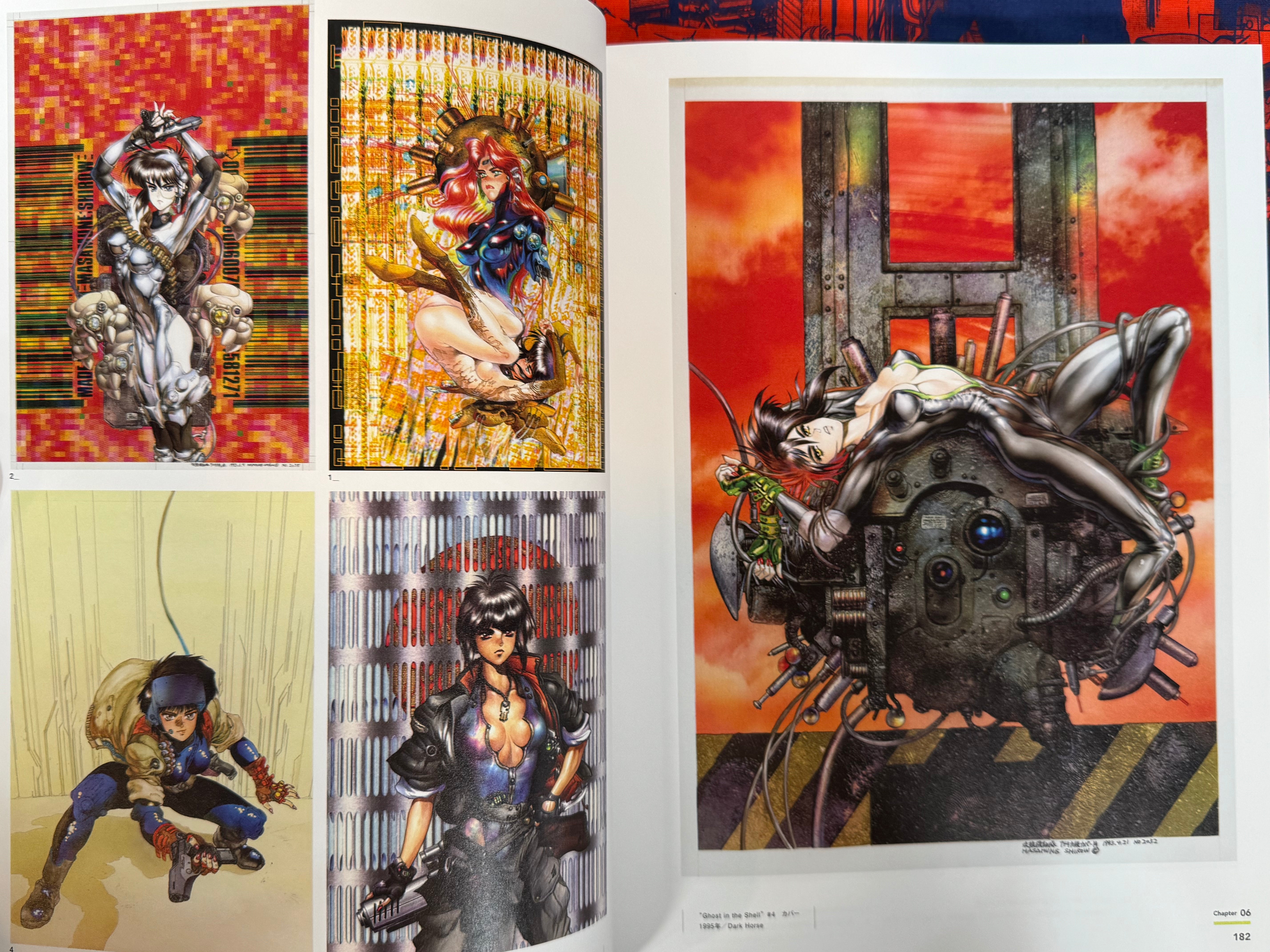 The World of Shirow Masamune: The Ghost in the Shell and the Path to Creation Exhibition Catalog