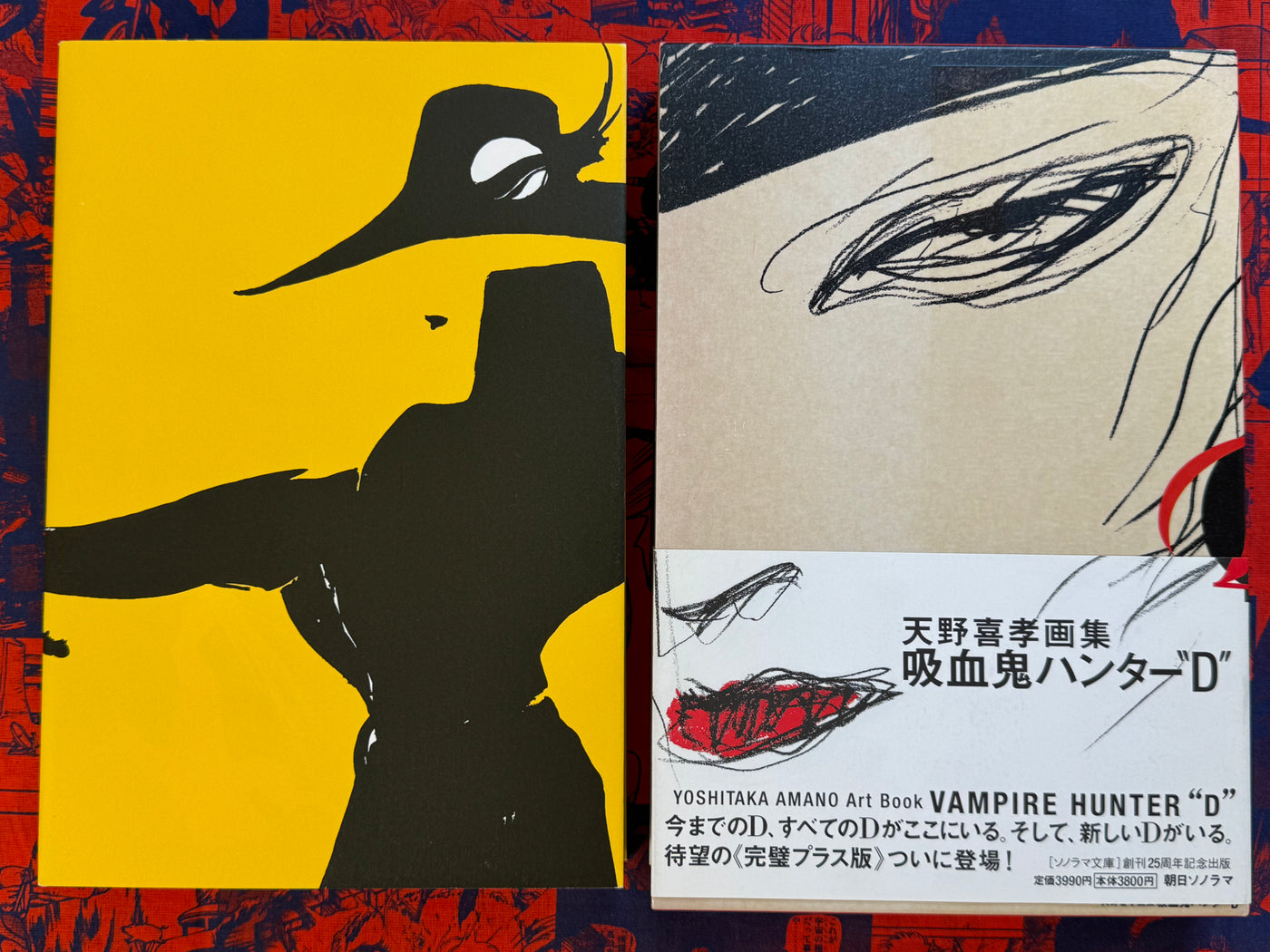 Vampire Hunter D Art Collection Asahi Sonorama Edition (2000) NEW PICS