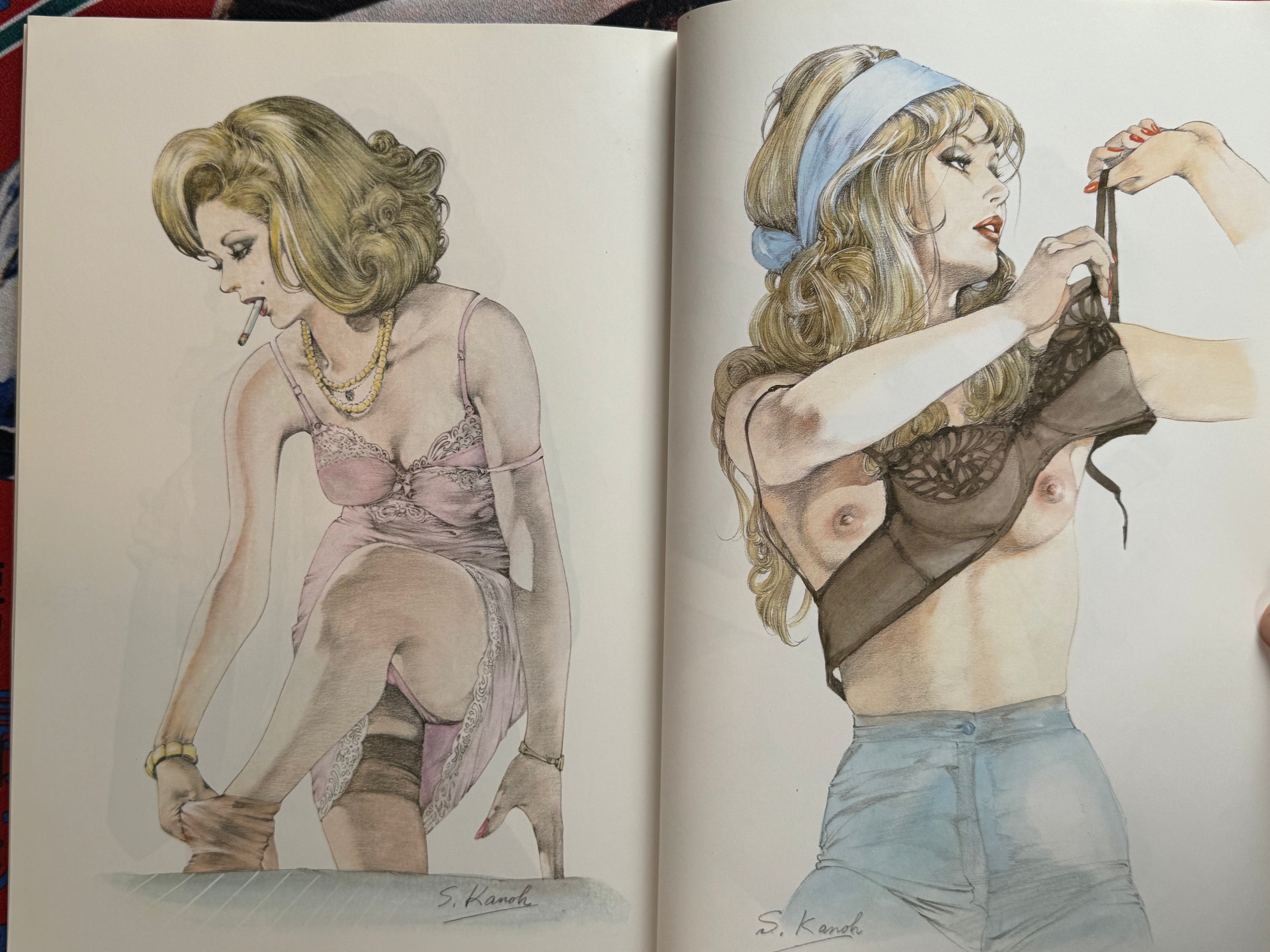 Crash Test Dummy Oscar Illustrations (1983) by Seisaku Kanoh