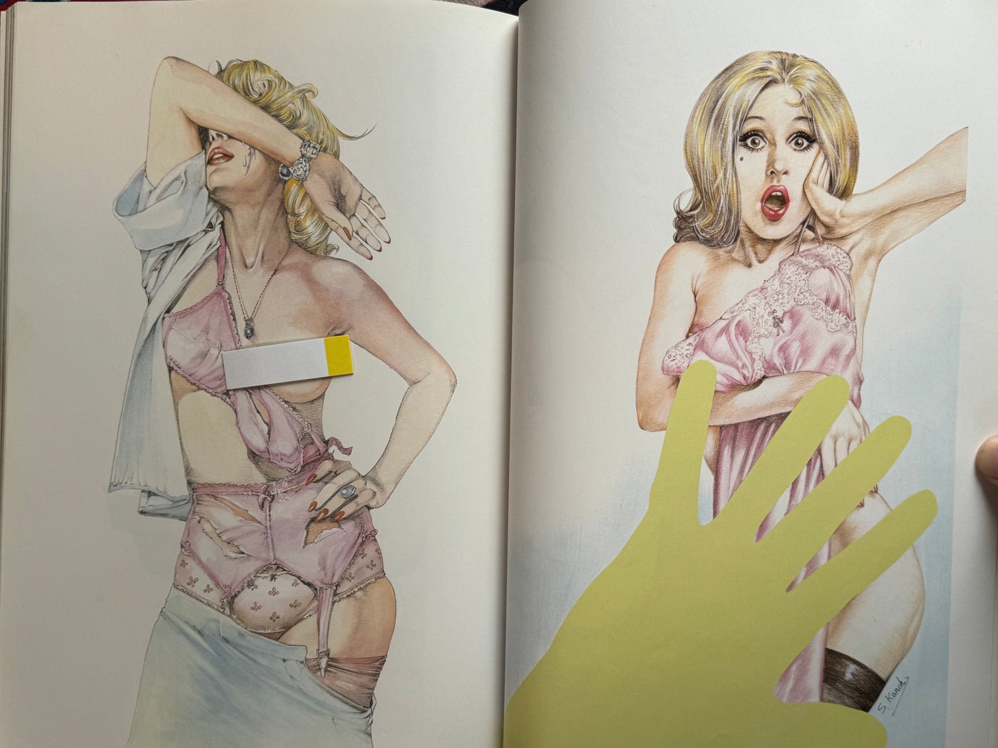 Crash Test Dummy Oscar Illustrations (1983) by Seisaku Kanoh