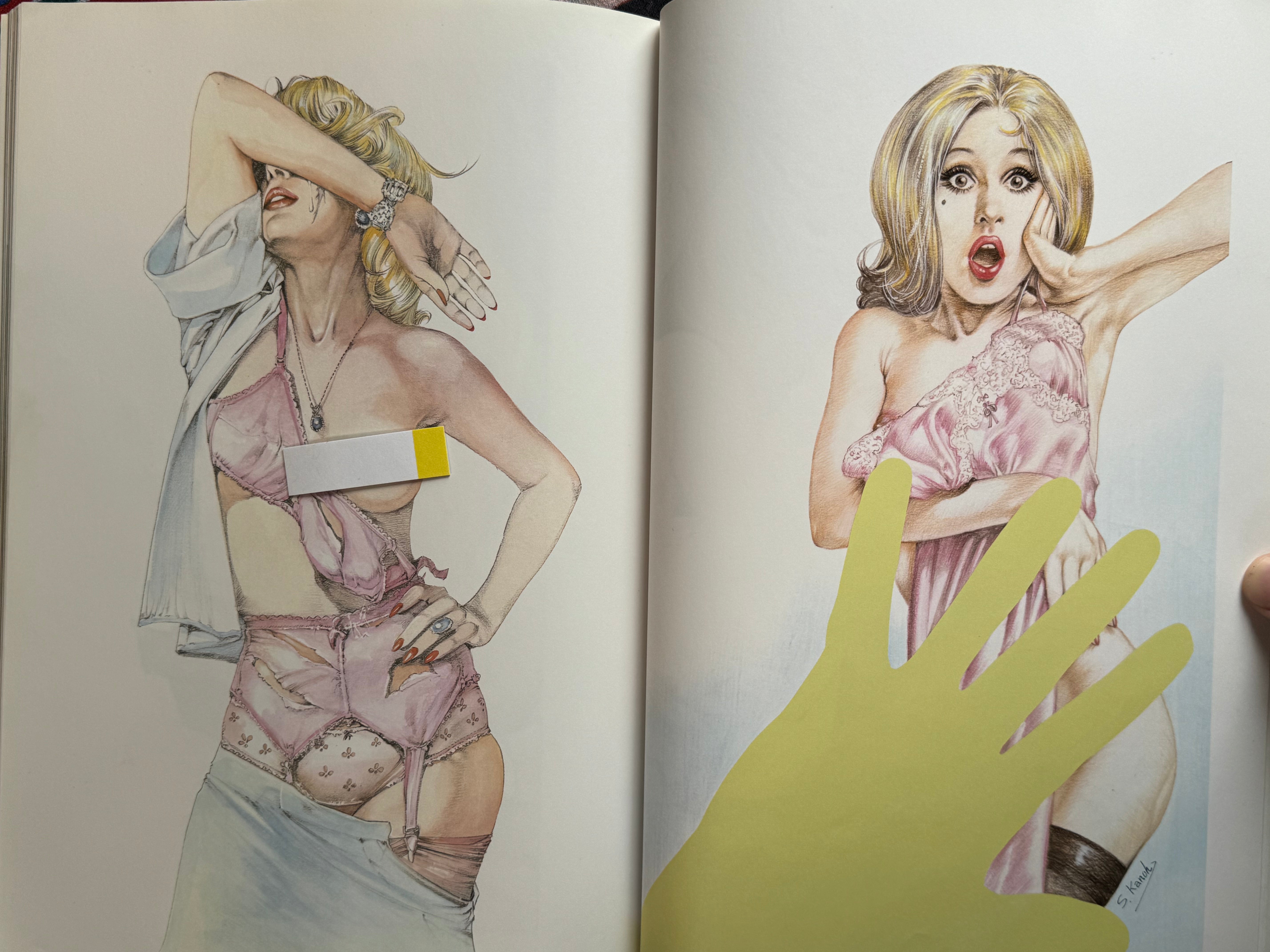 Crash Test Dummy Oscar Illustrations (1983) by Seisaku Kanoh