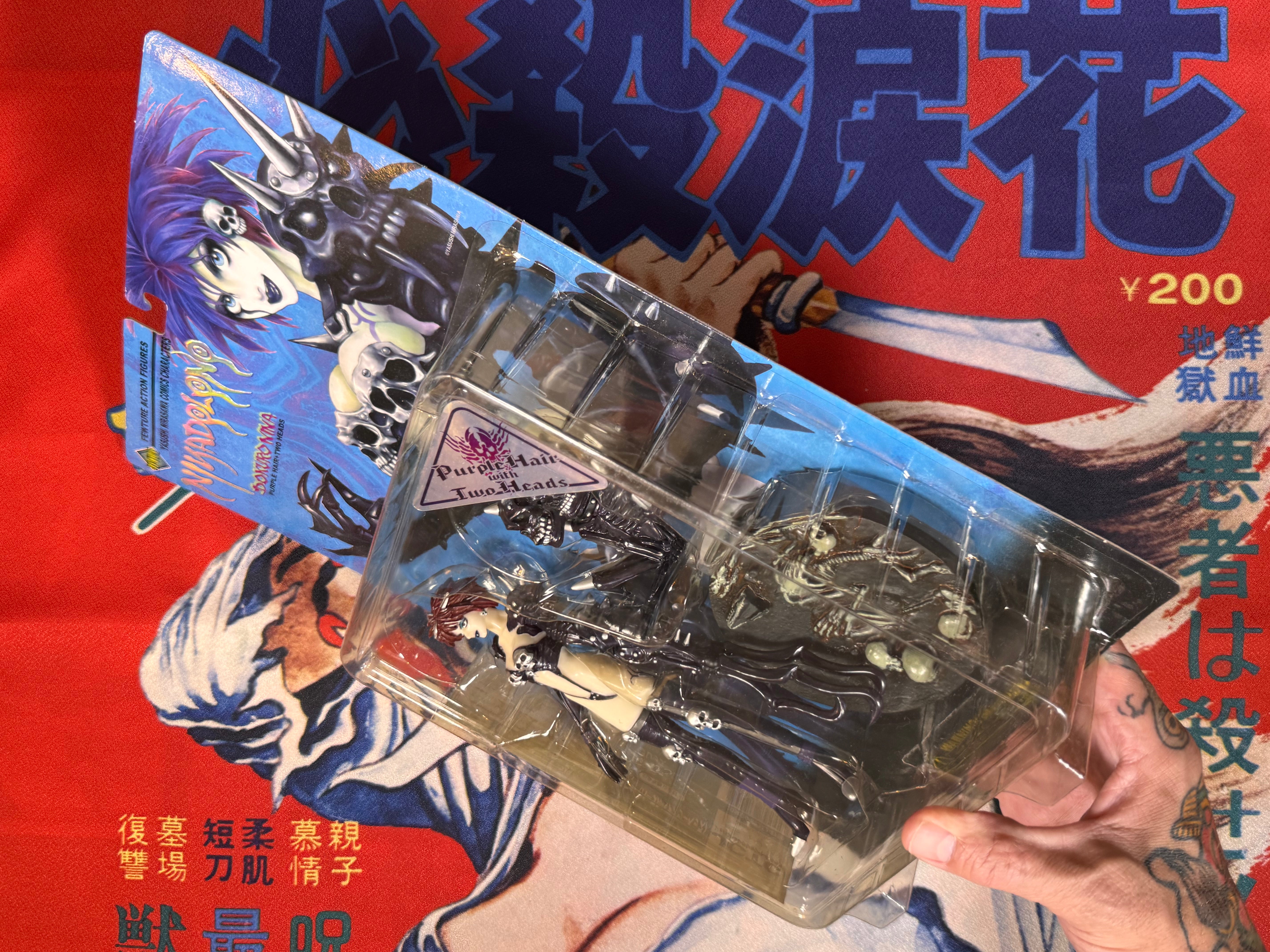 Nirasawa Yasushi's: Nina Dolono Dokuro Nina Purple Hair Ver. Figure-thumbmail-6