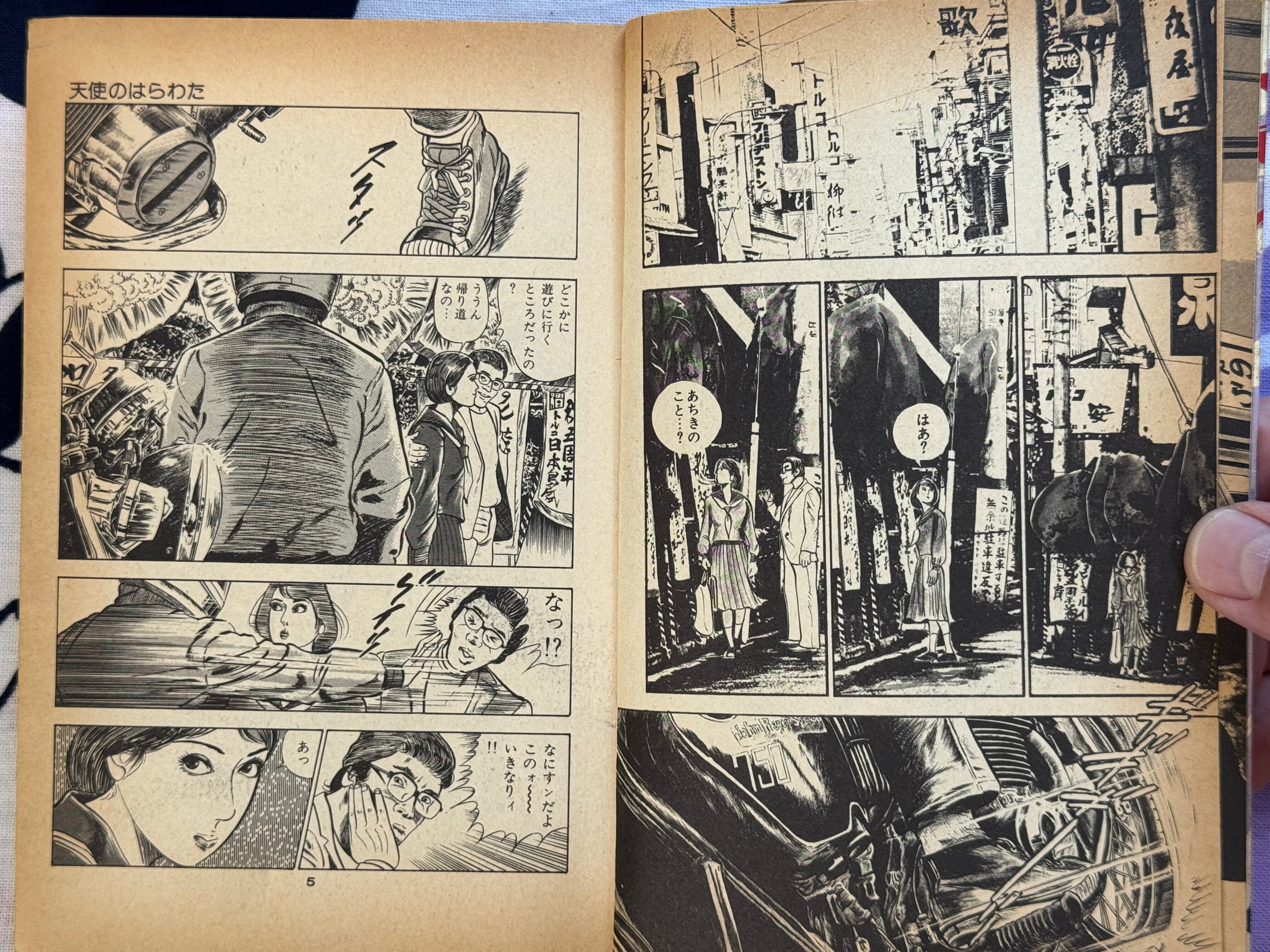 Angel Guts (1978-79) by Takashi Ishii Full 3 Vol. Set