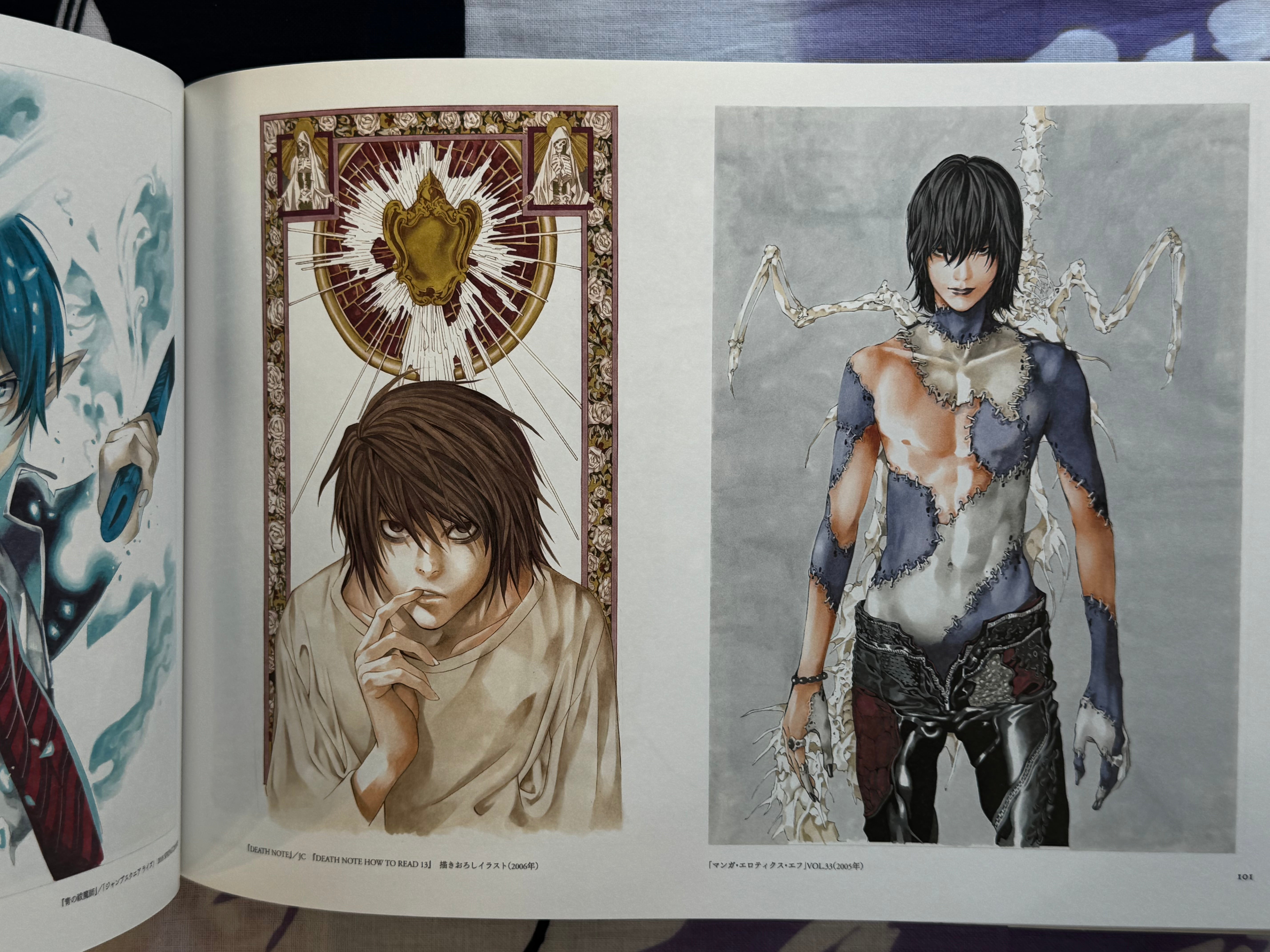 小畑健展 NEVER COMPLETE 図録 画集 ポスター 4種類セット □ 小畑健展 NEVER COMPLETE 公式図録 画業30周年記念 TAKESHI OBATA