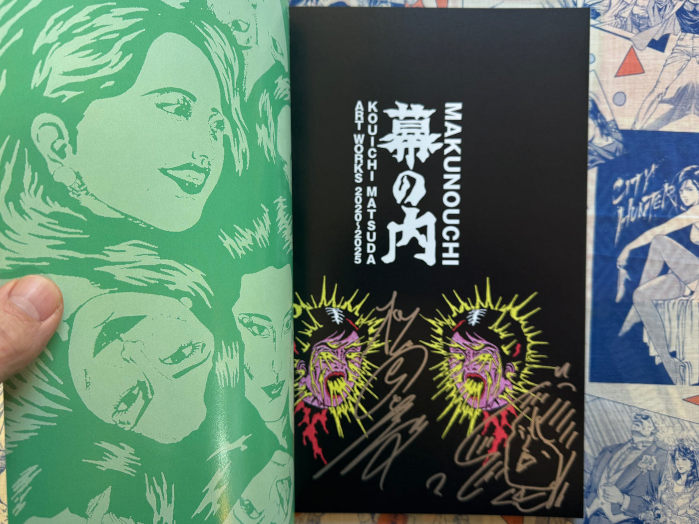 SIGNED w/ ILLUSTRATION Makunouchi Art Works 2020-2025 by Koichi Matsuda (2025)