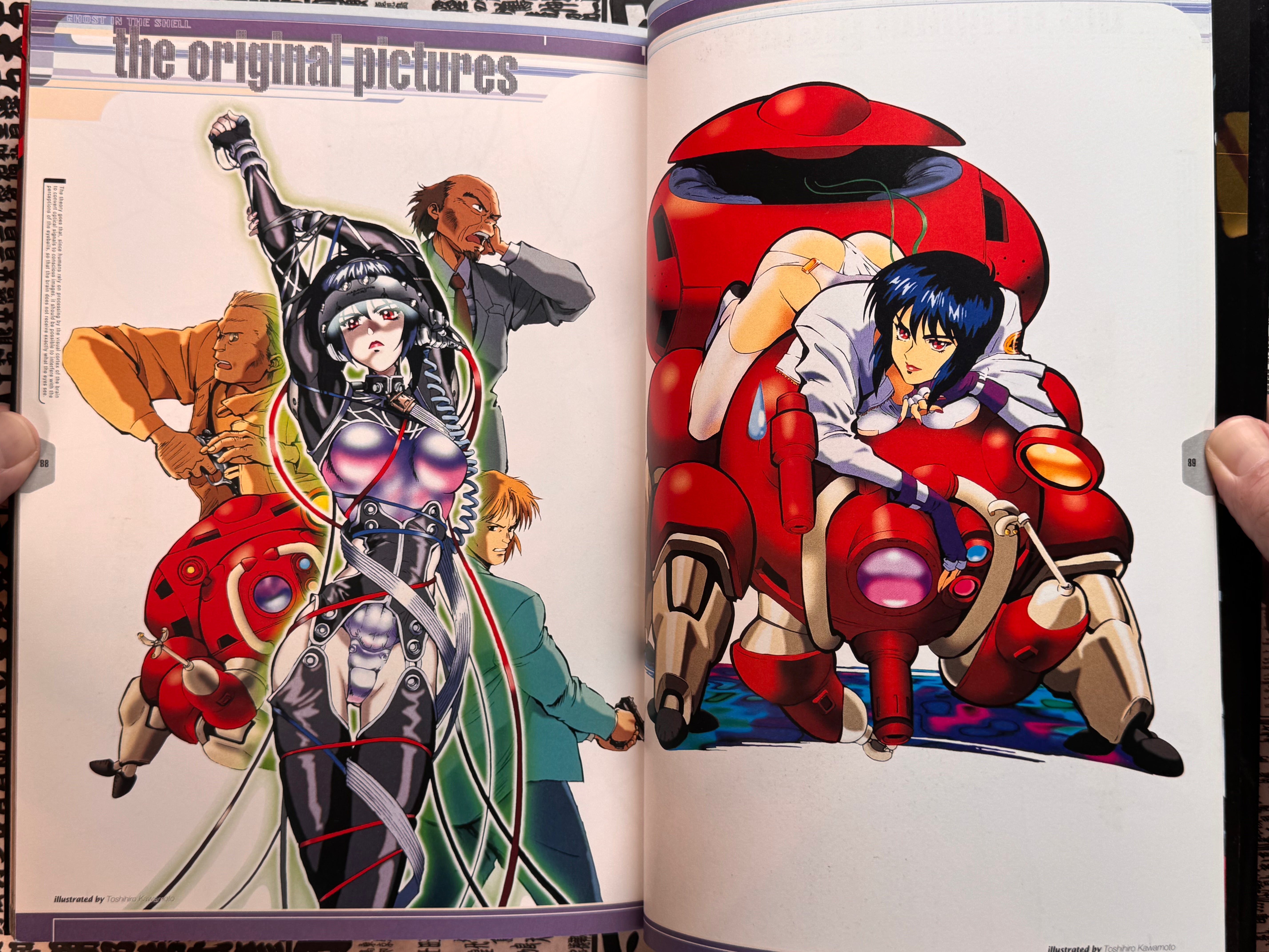 Ghost in the Shell Official Art Book by Masamune Shirow (1997)-thumbmail-21