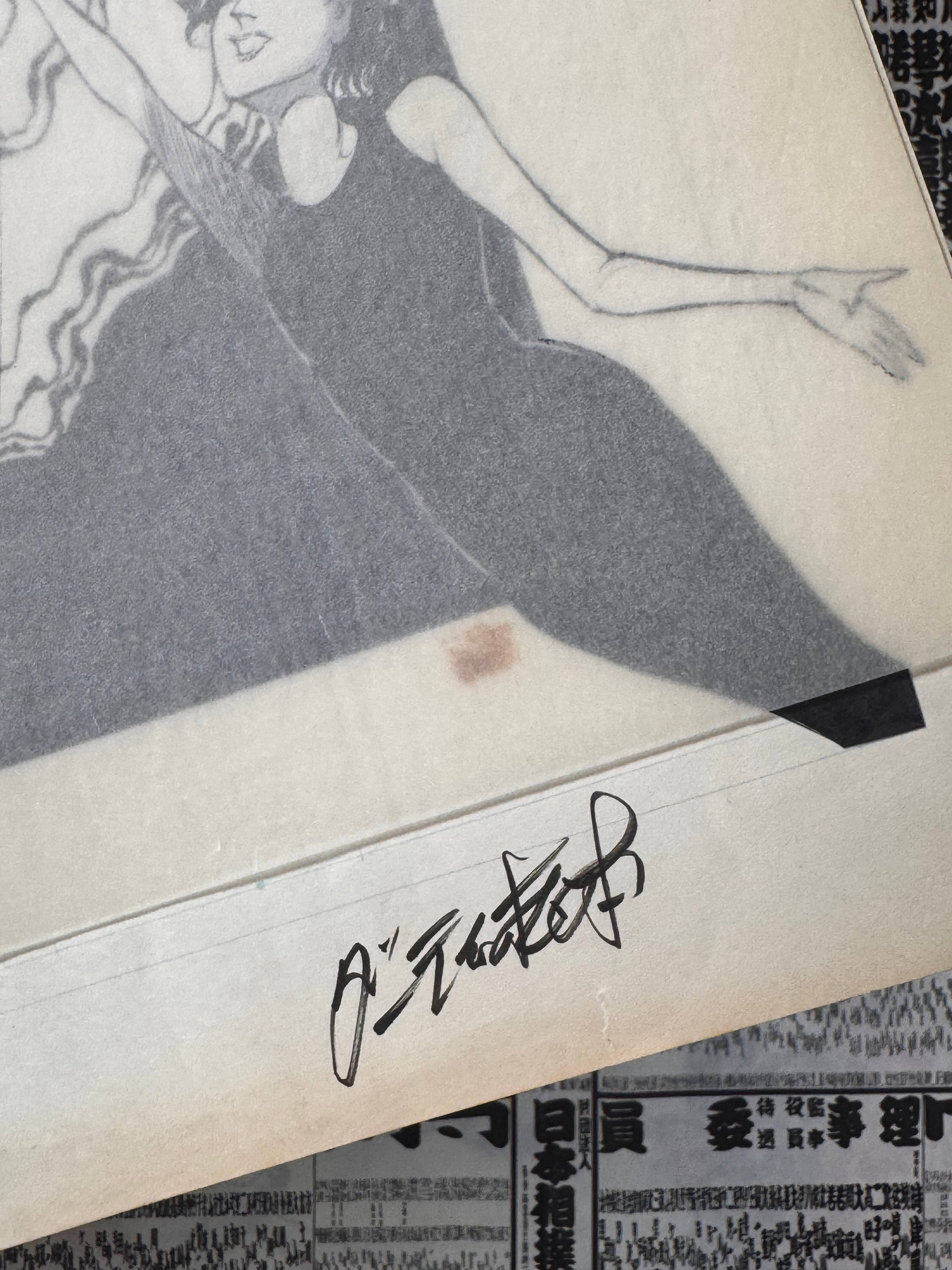 SIGNED Dirty Matsumoto Genga Art 5-thumbmail-3
