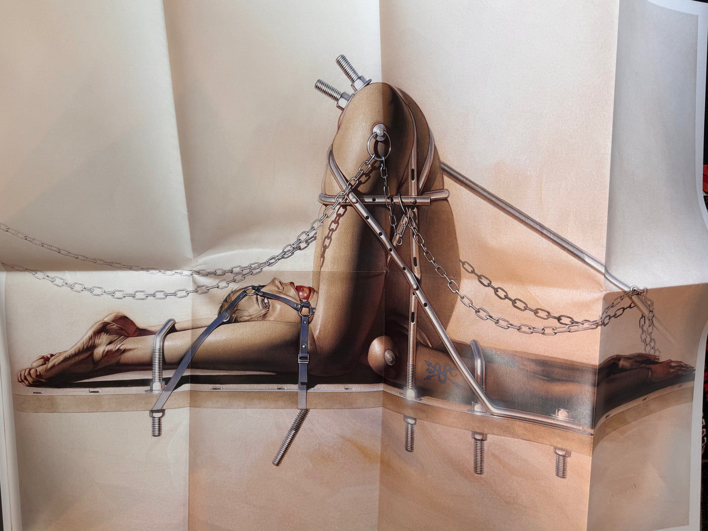 Relativision w/ Oversized Poster (2006) by Hajime Sorayama